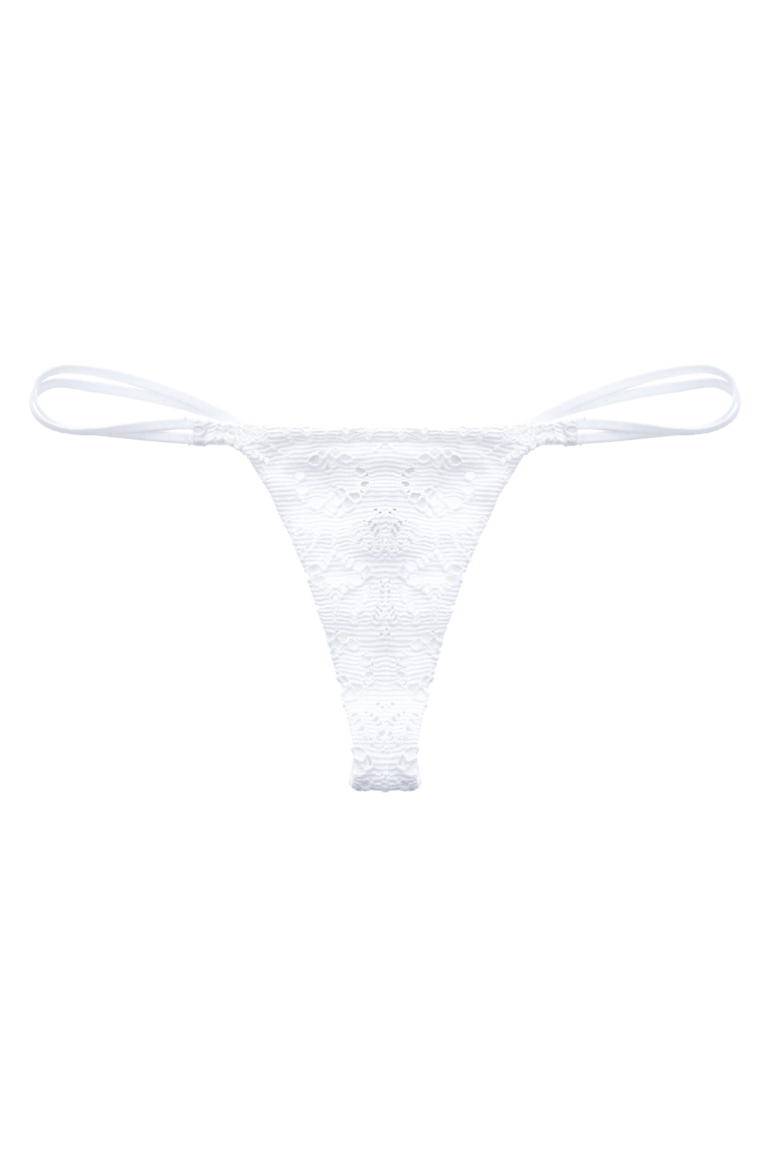 Women's knit design beige panty