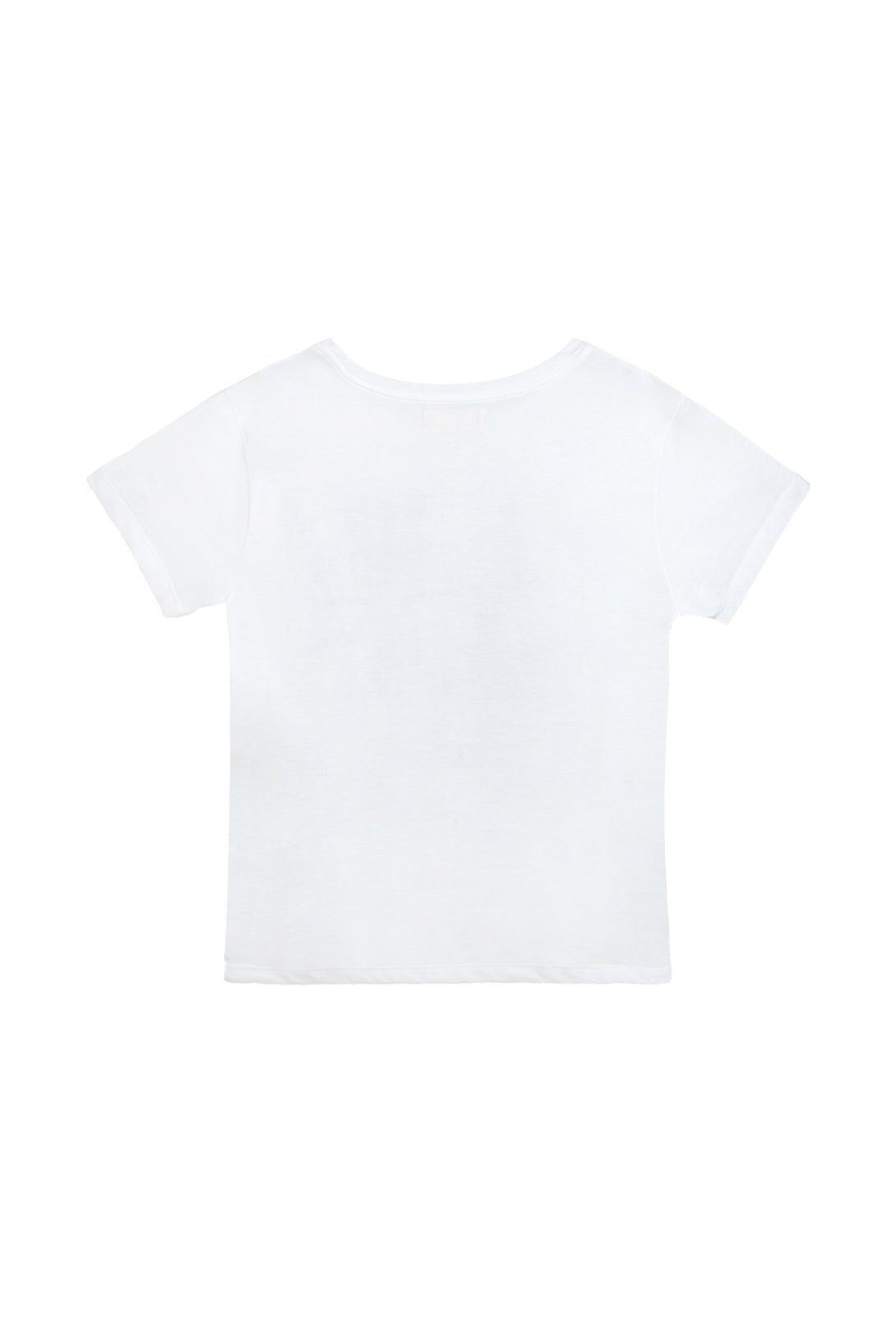 Women's White Short-Sleeve T-Shirt