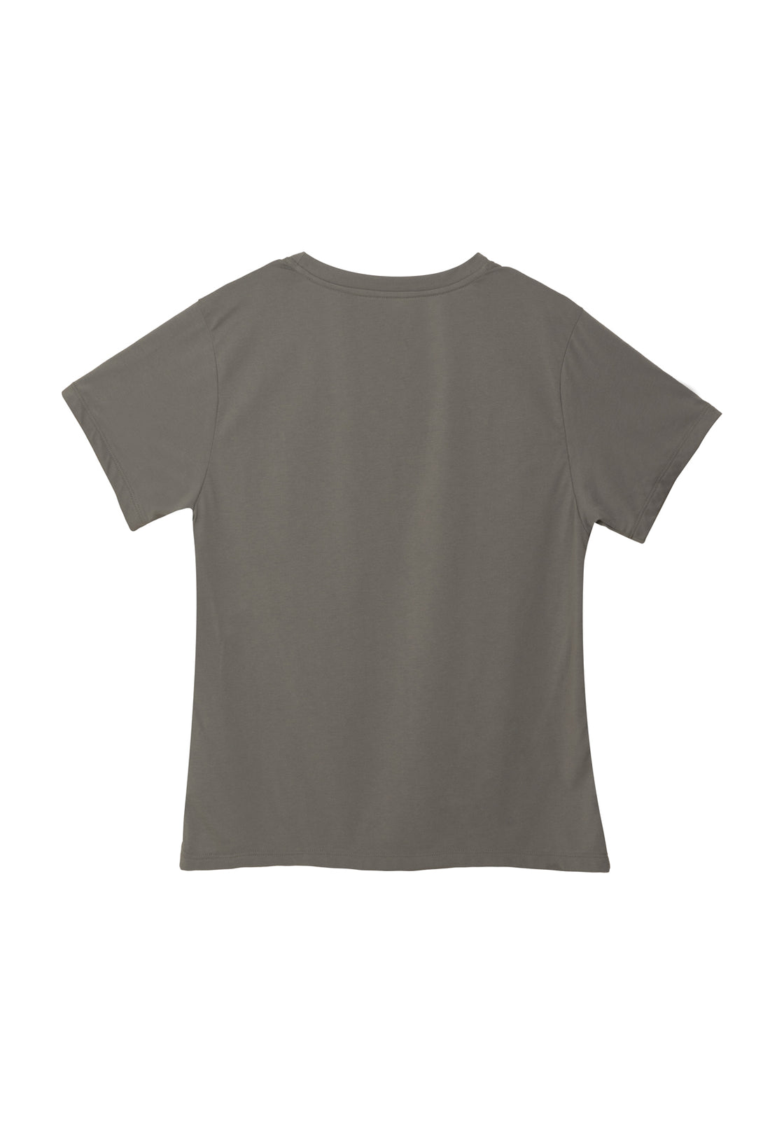 Camiseta estampada gris para mujer