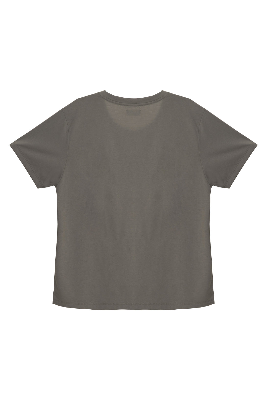 Camiseta estampada gris para mujer