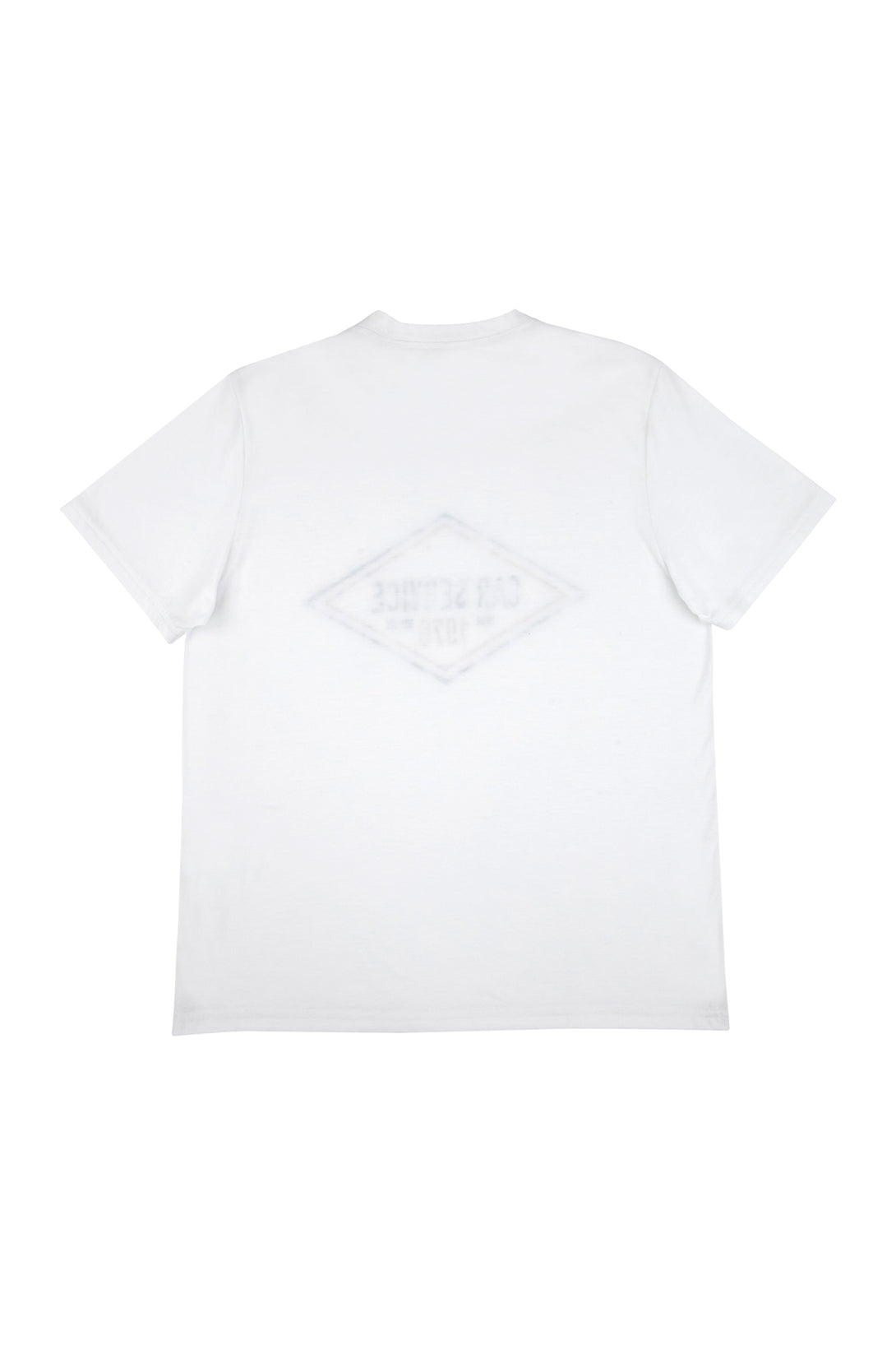 Men's White Crew neck T-Shirt