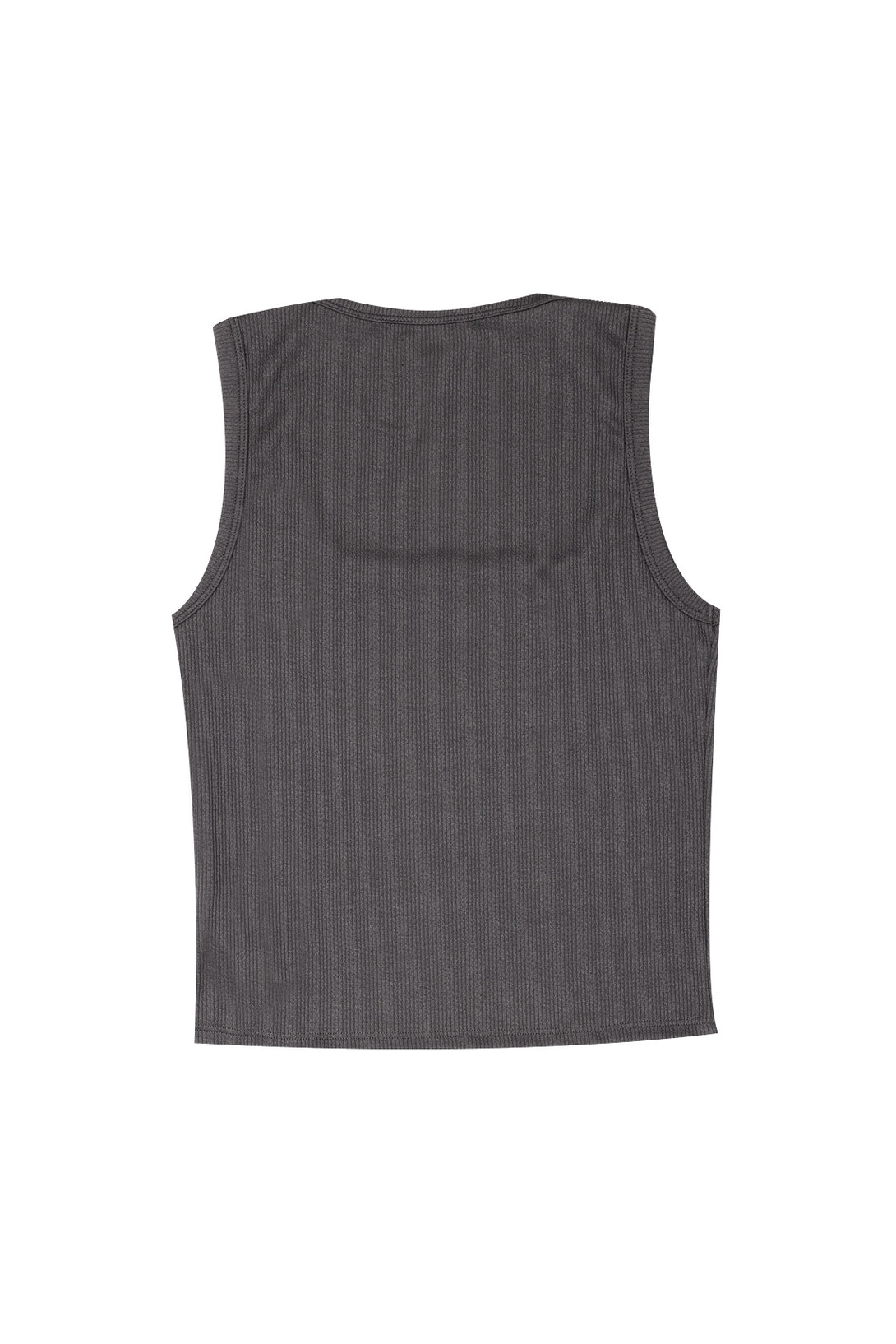 Women's Sleeveless Gray T-Shirt