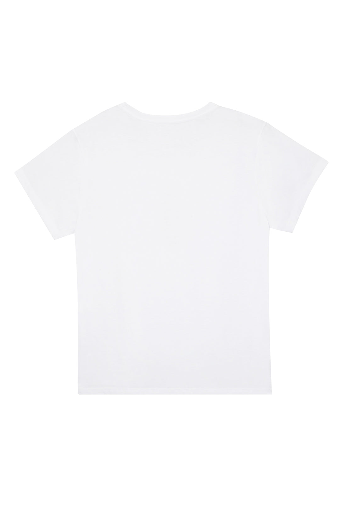 Camiseta básica blanca Regular fit para mujer