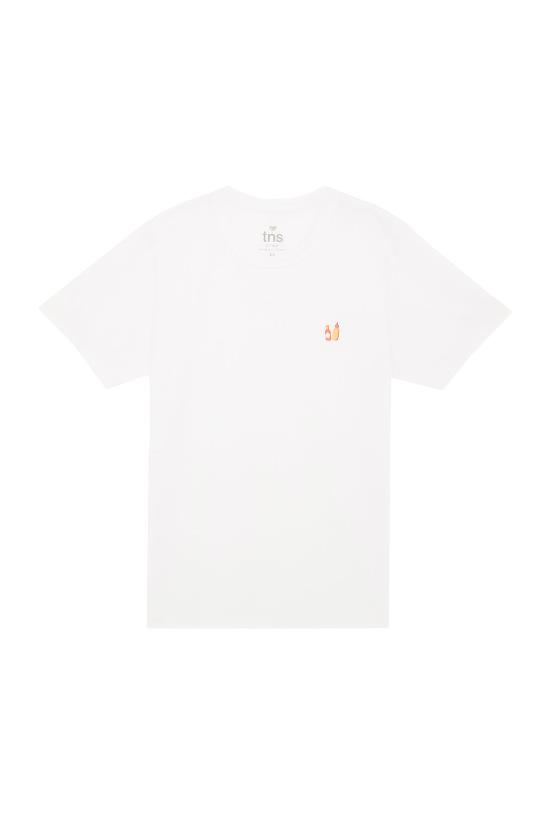 Men's Basic Traditional Fit White T-Shirt