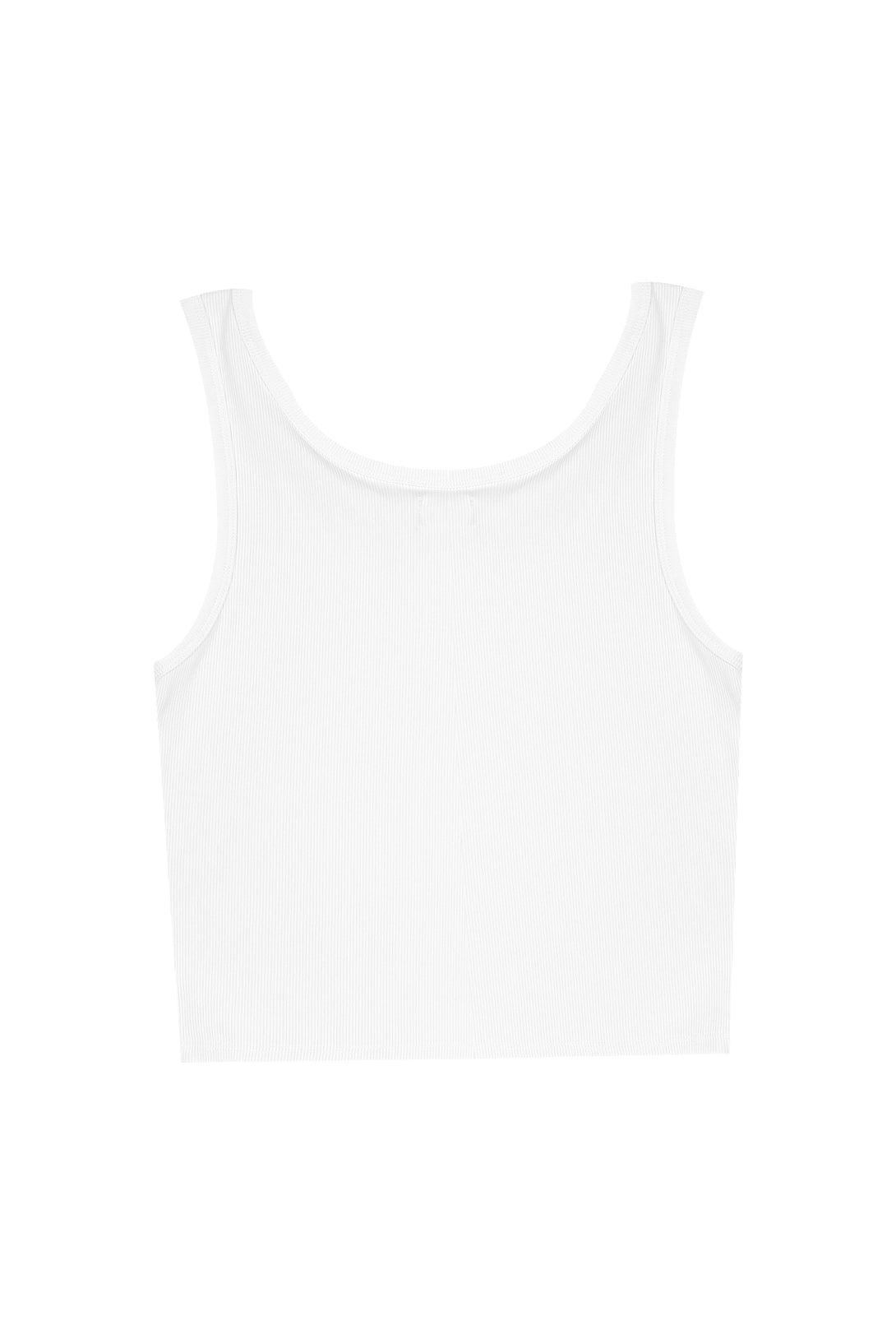 Women's fitted white t-shirt