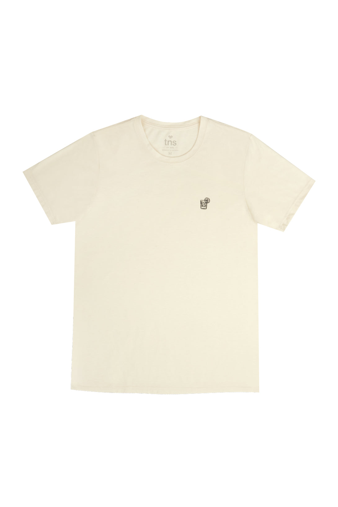 Men's Crew Neck Off-White T-Shirt