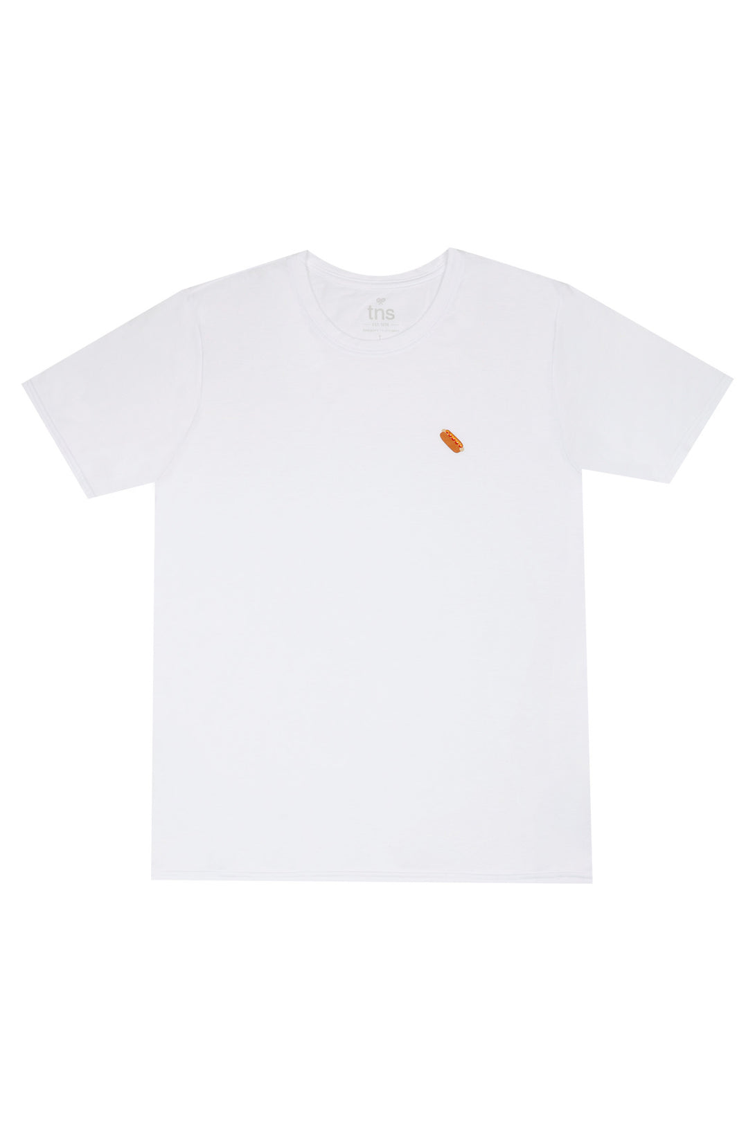 Men's basic white t-shirt