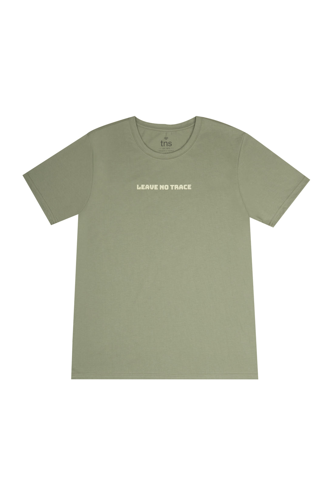 Men's green short sleeve t-shirt