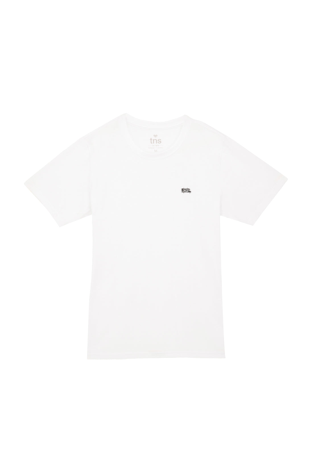 Men's white t-shirt with print