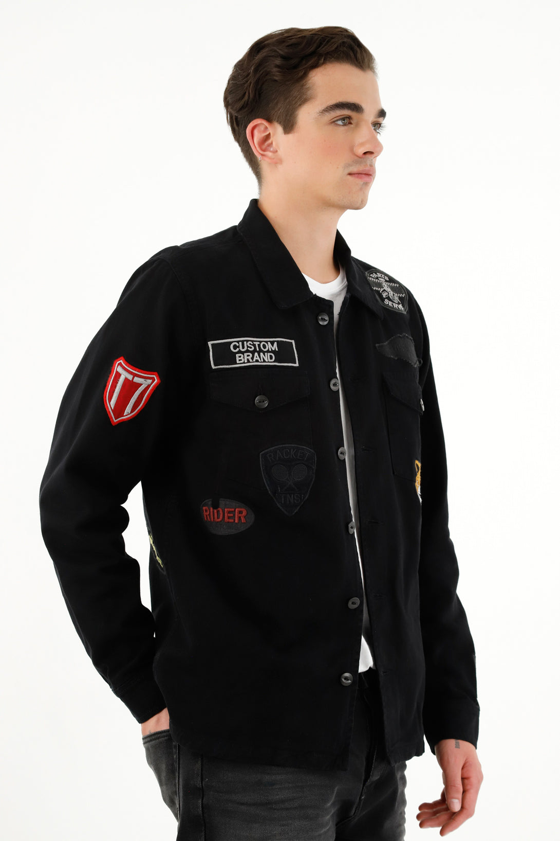 Men's Black Classic Jacket