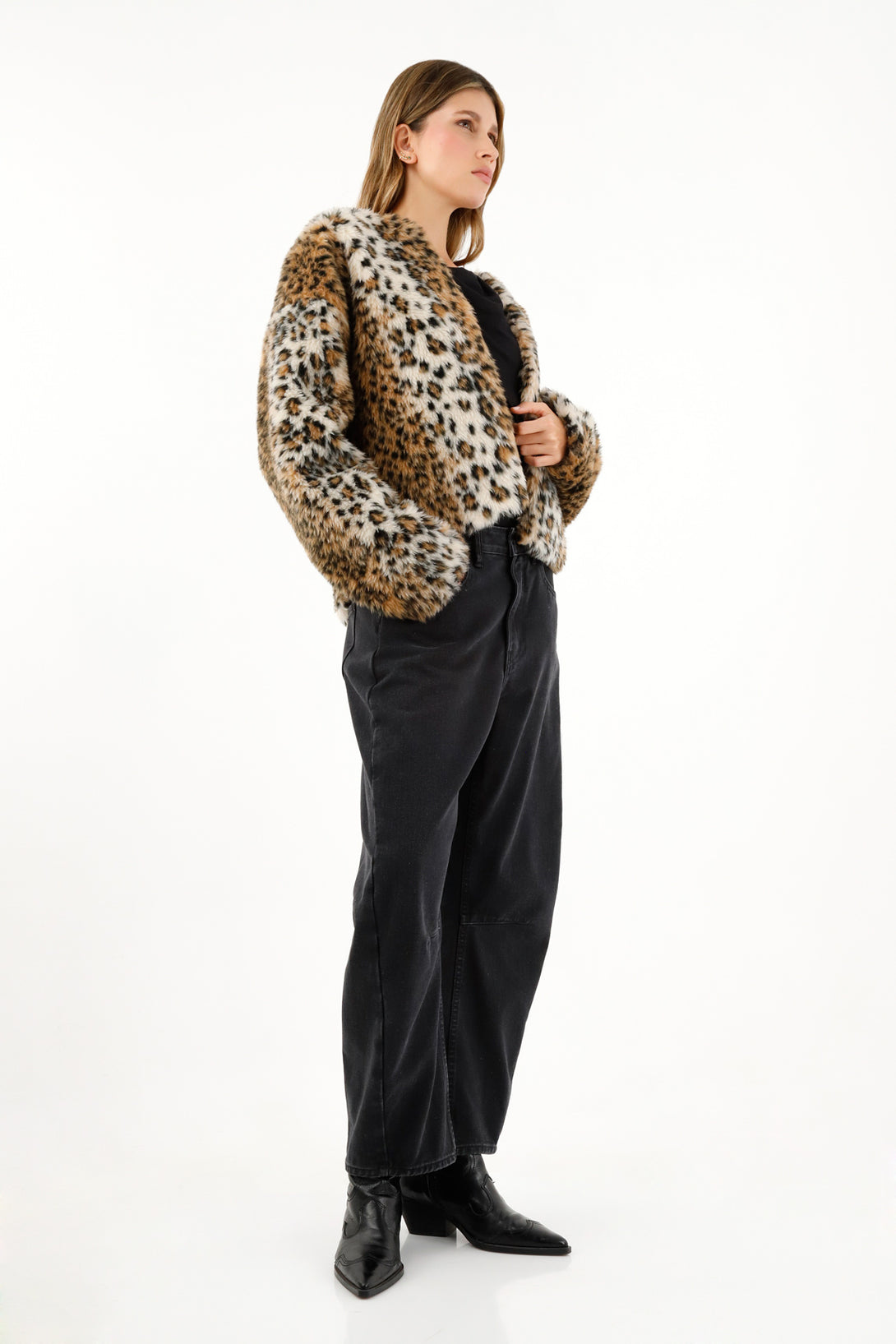 Women's Animal Print Coat