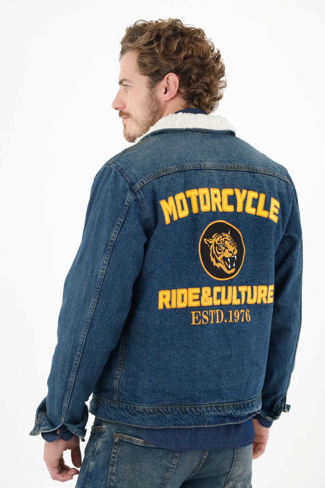 Men's Blue Trucker Jacket