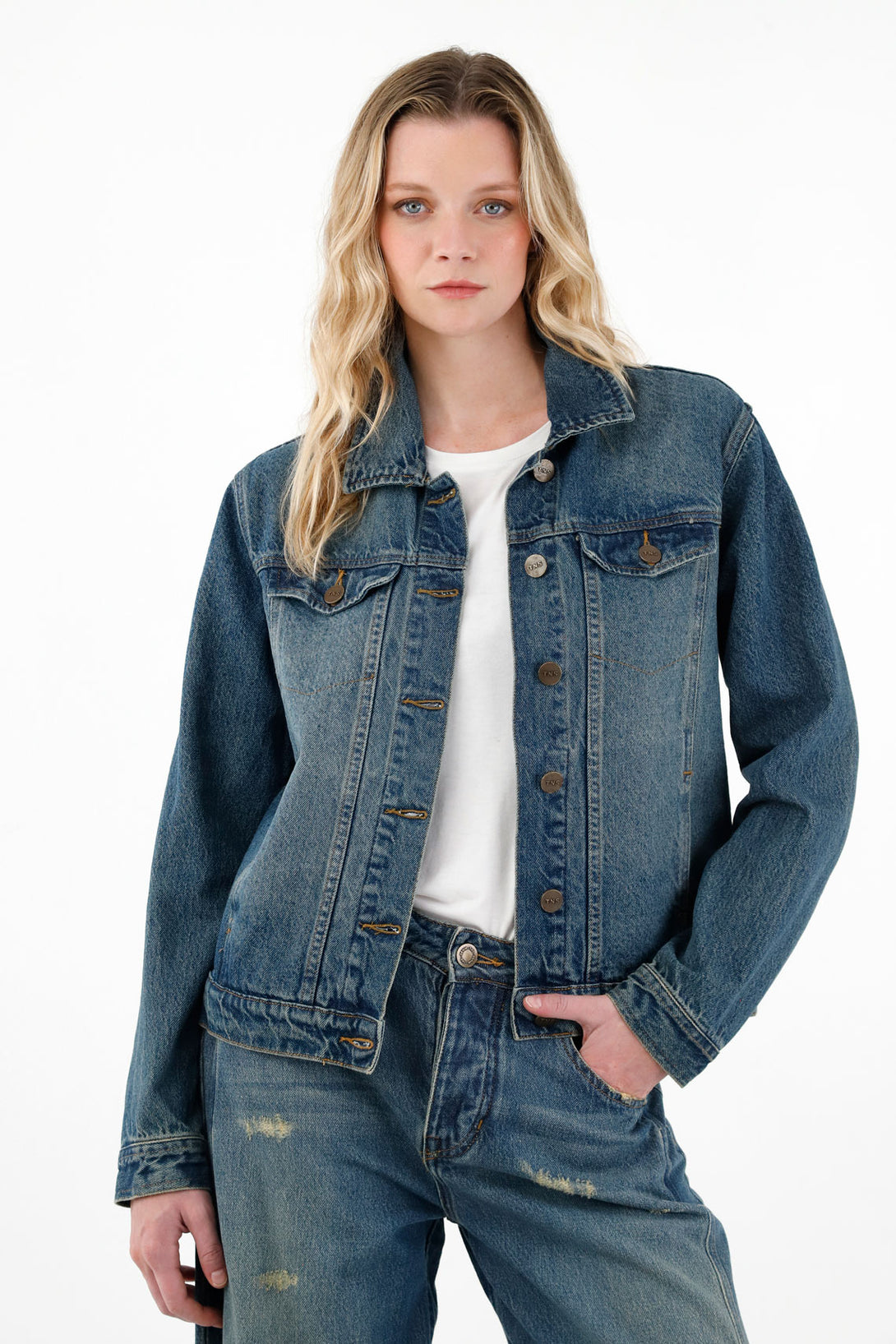 Women's Blue Denim Jacket