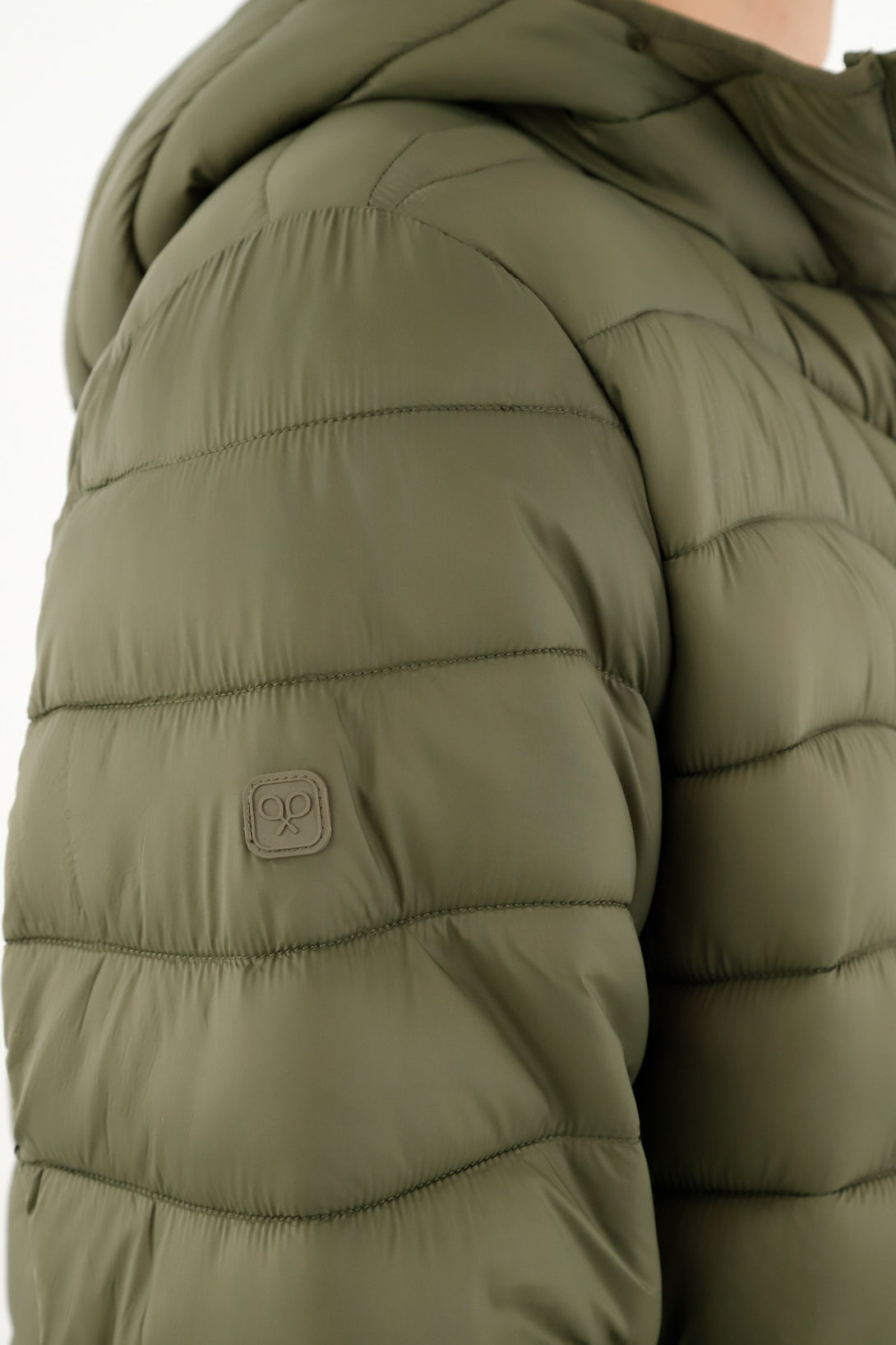 Men's Green Quilted Jacket