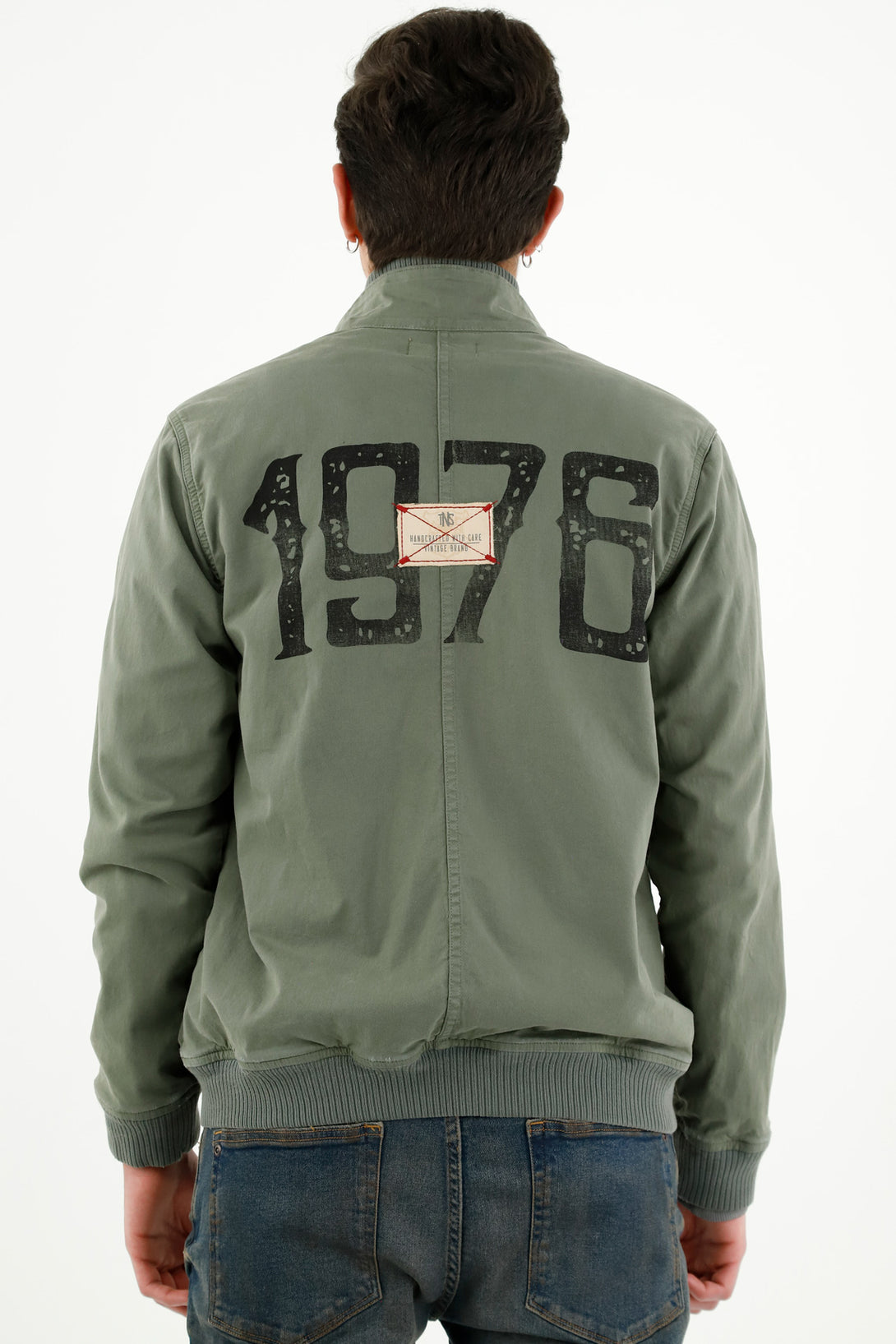 Men's Green Drill Jacket