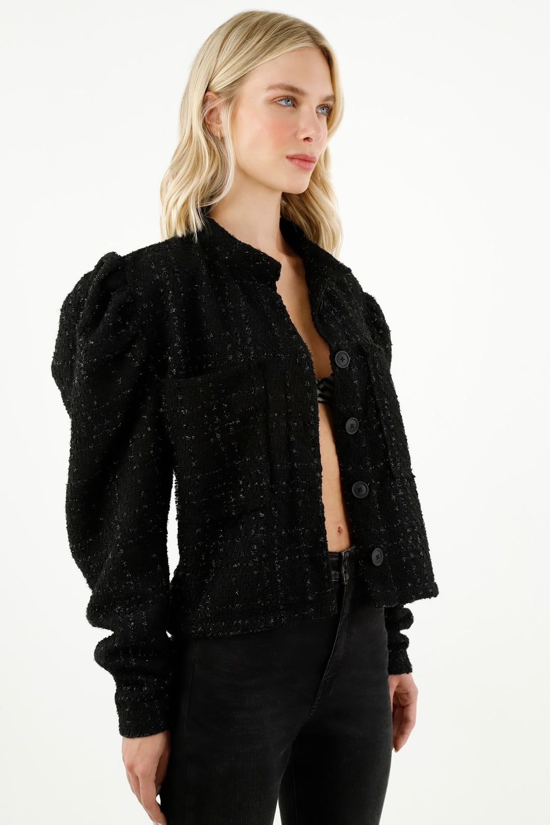 Women's Black Fully Lined Blazer