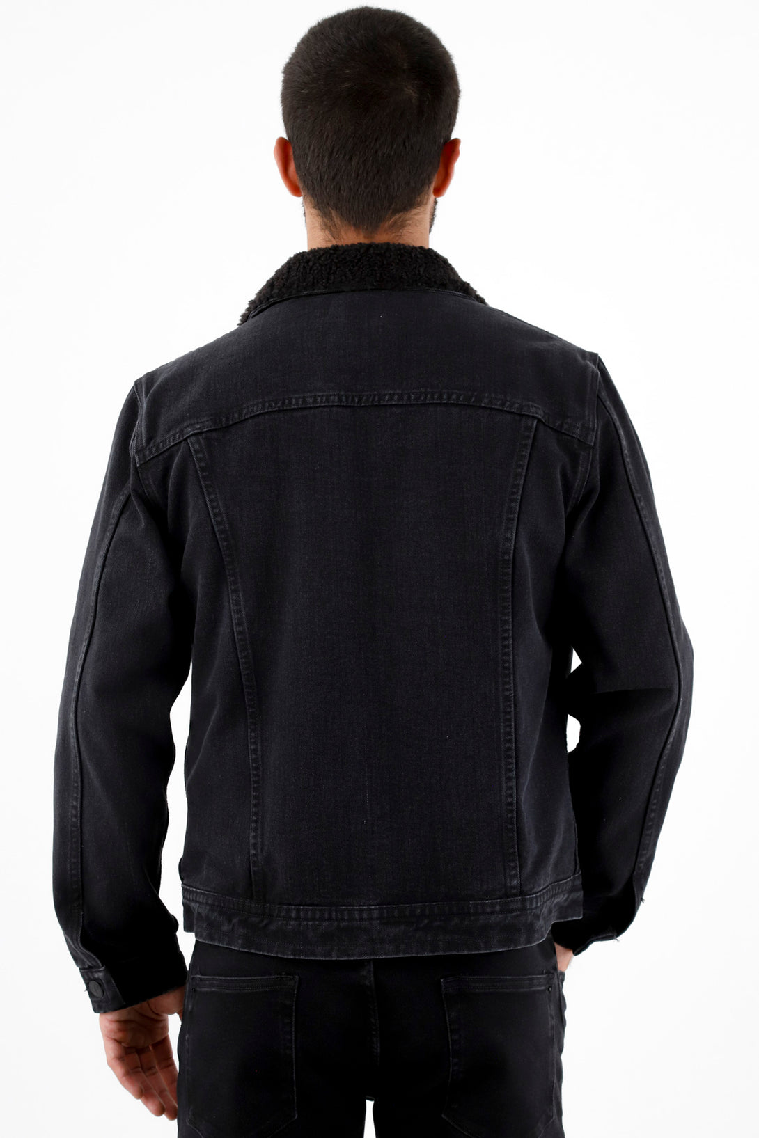 Men's Black Bomber Jacket