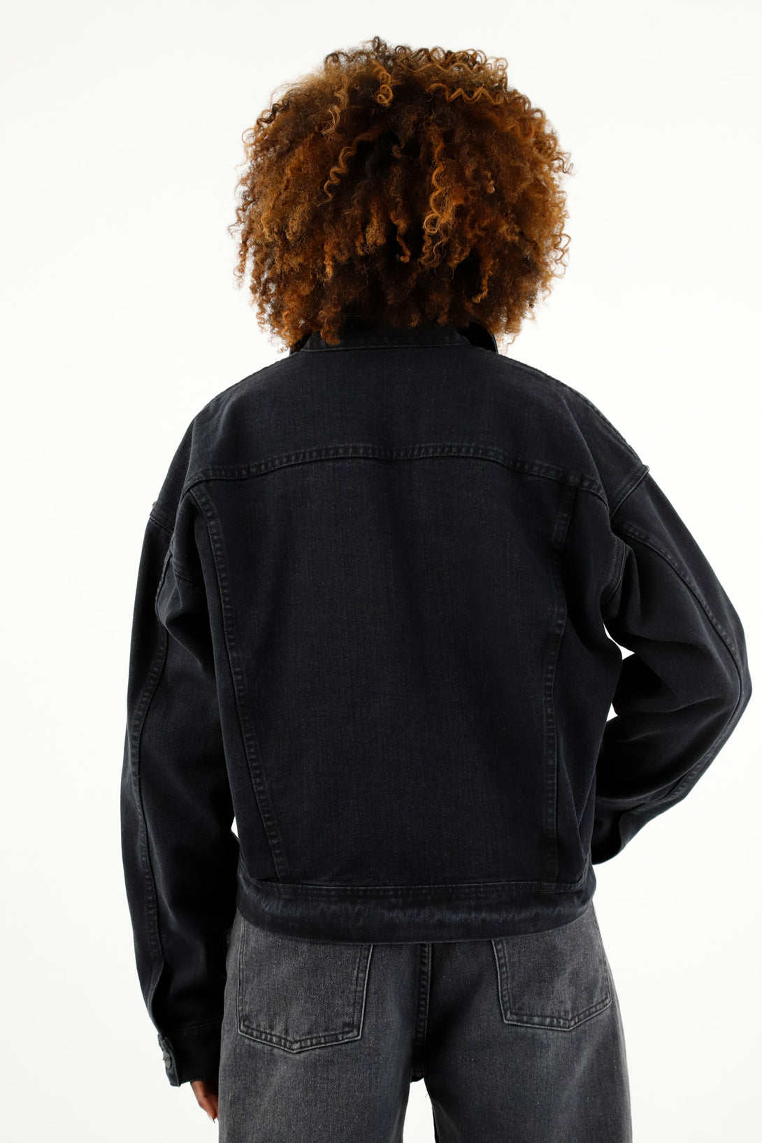 Women's Black Denim Jacket