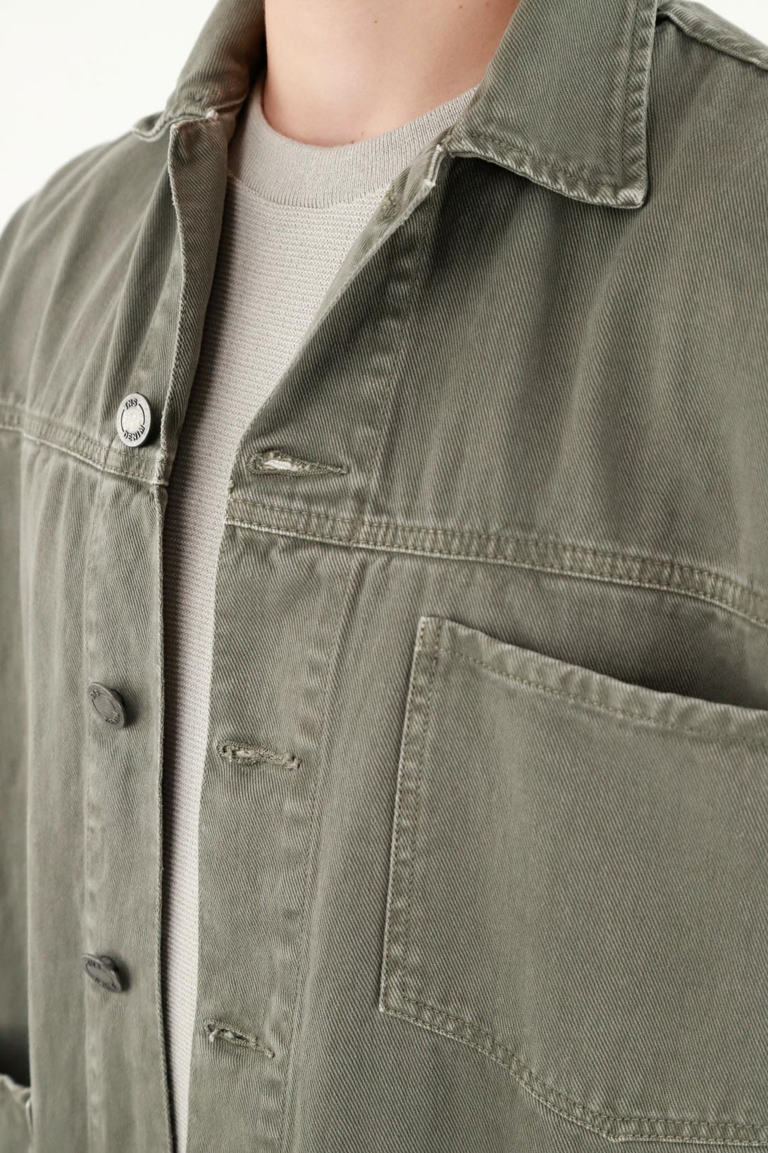 Men's Green Patch Pocket Jacket