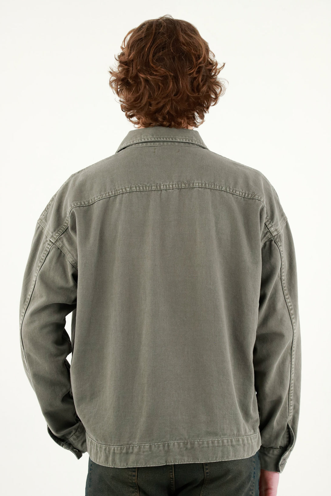 Men's Green Patch Pocket Jacket