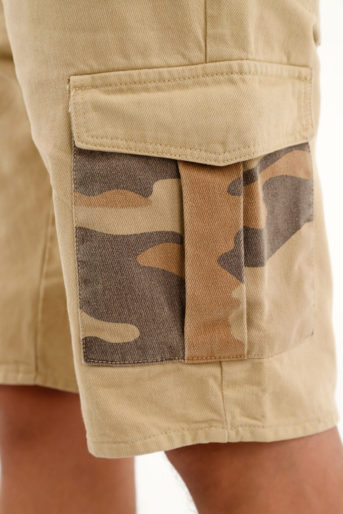 Men's Brown Cargo Shorts