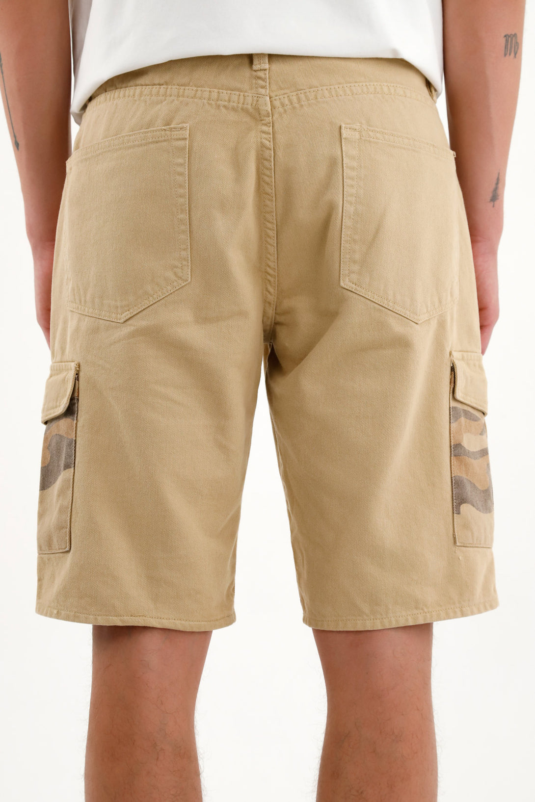 Men's Brown Cargo Shorts