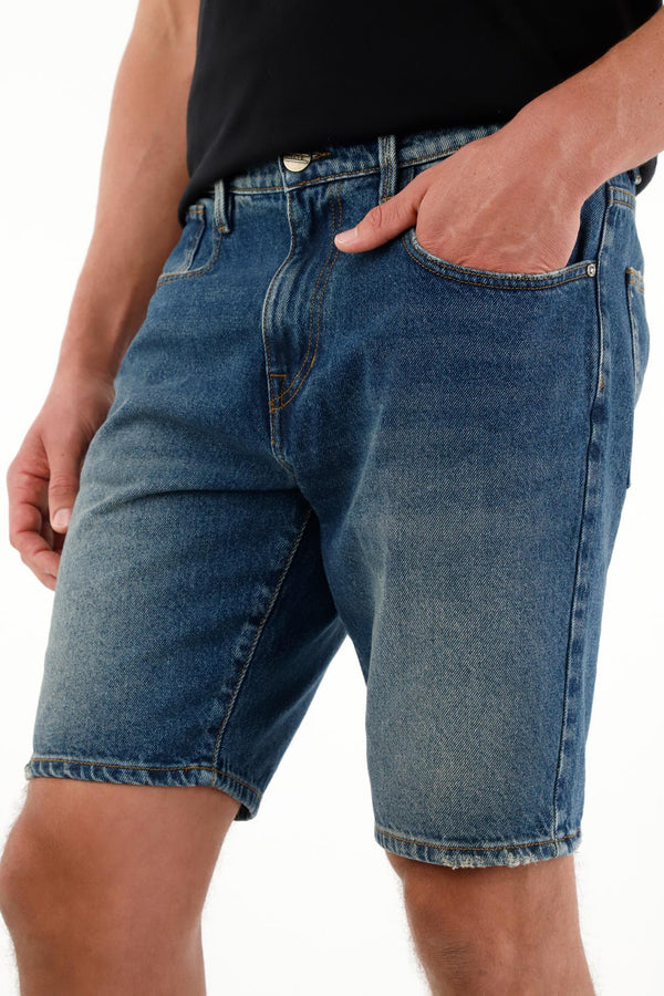 Men's Blue Nudy Shorts