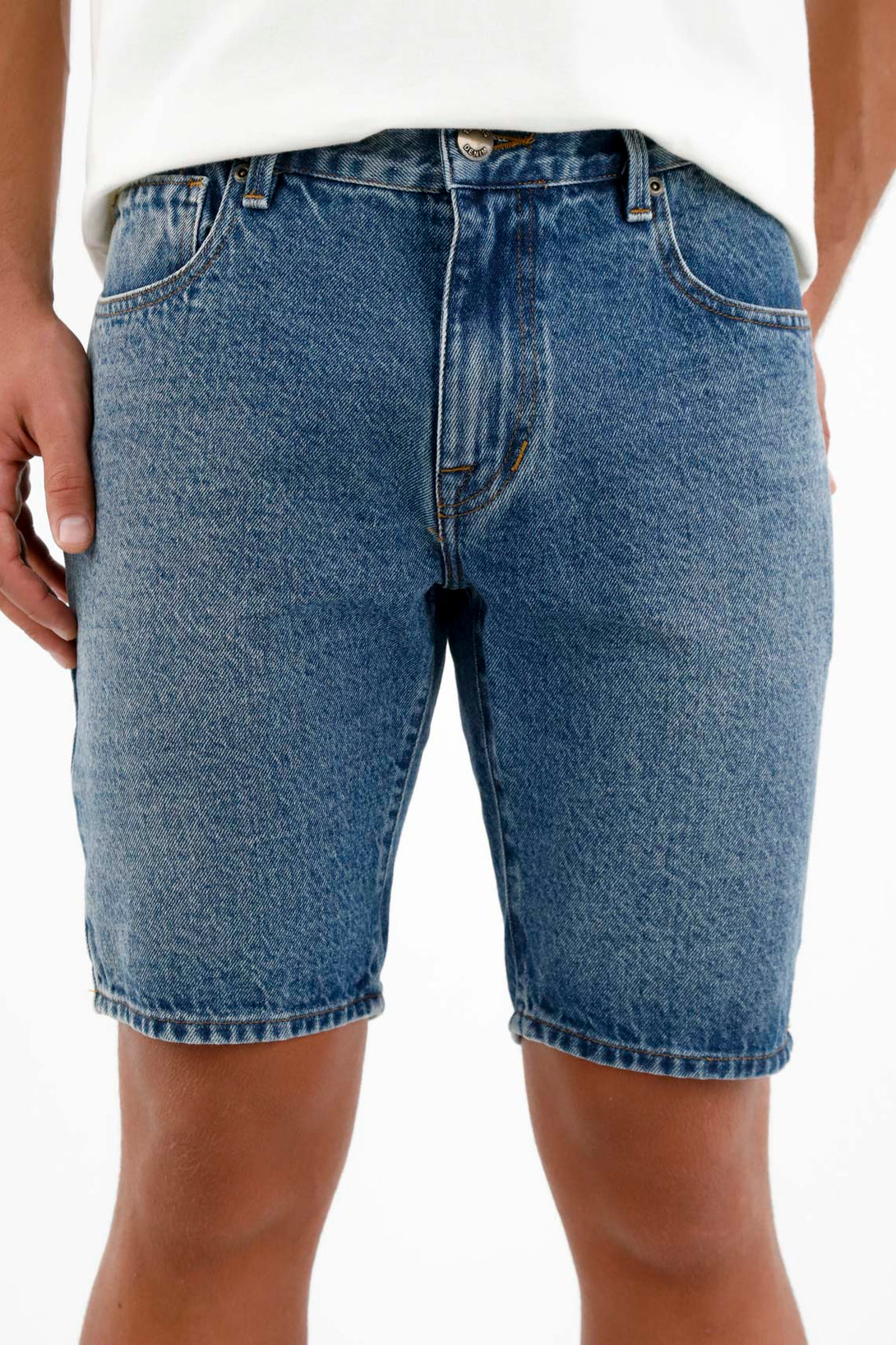 Men's Blue Nudy Shorts