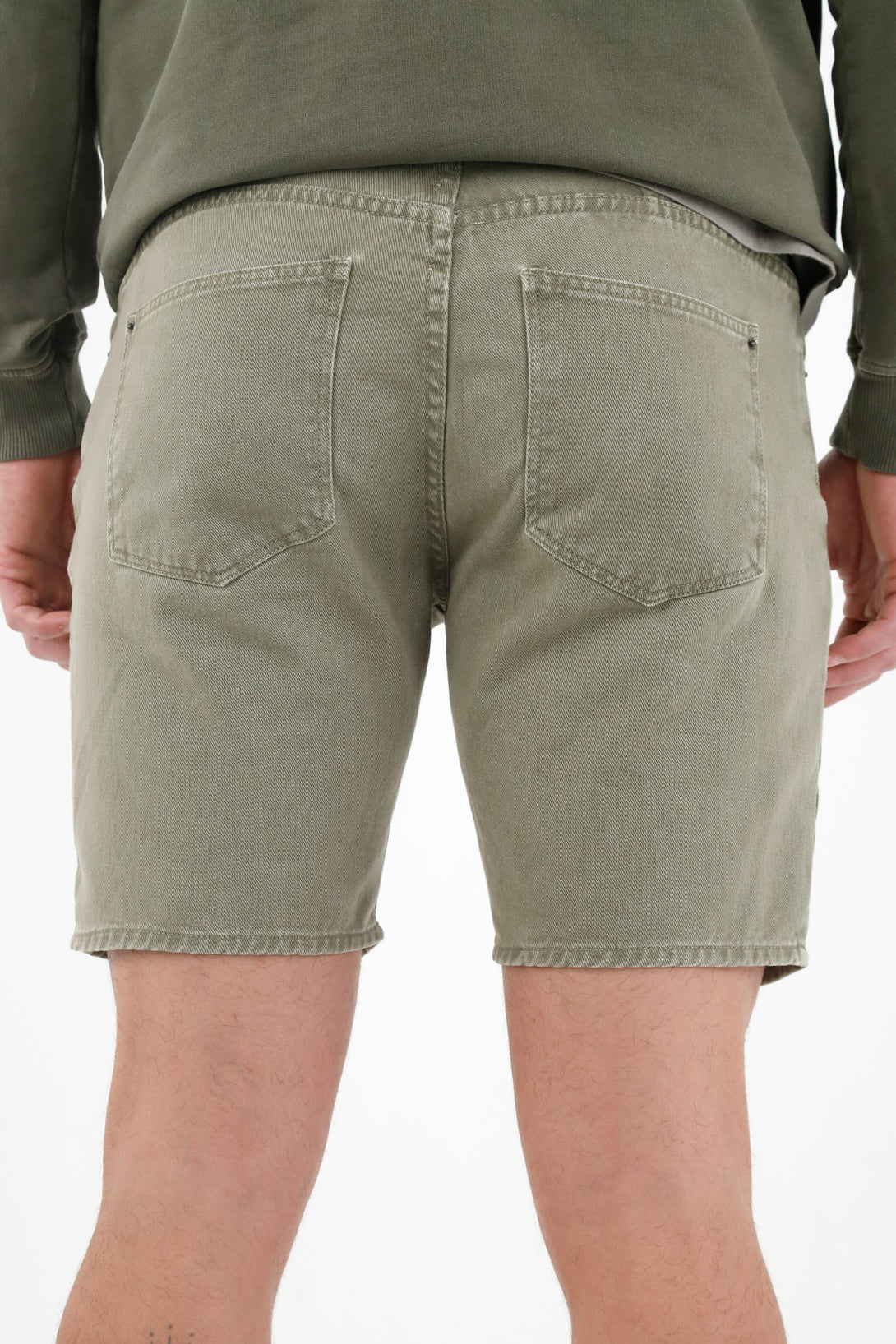 Men's Green Nudy Style Shorts