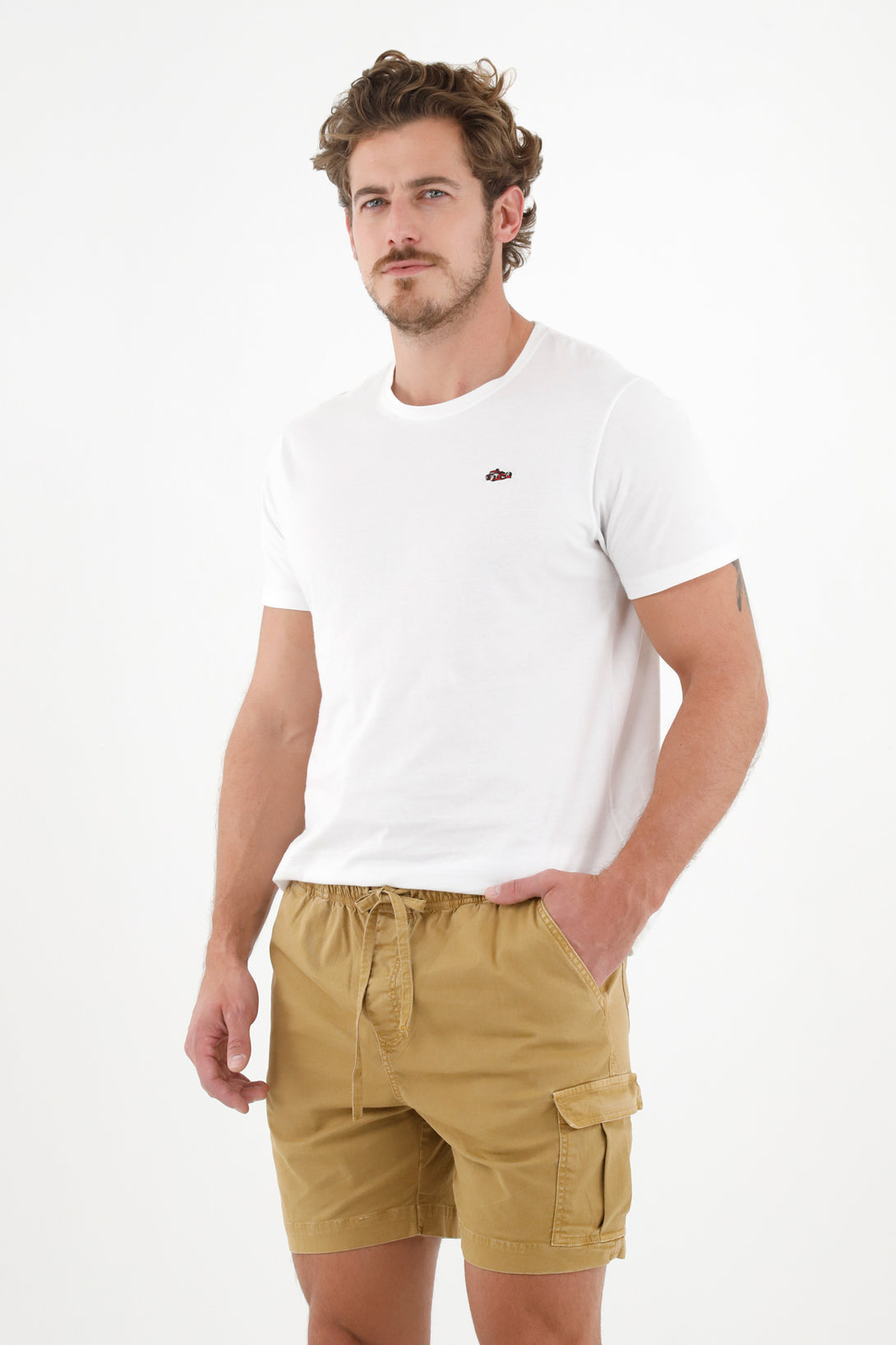 Men's Brown Cargo Shorts