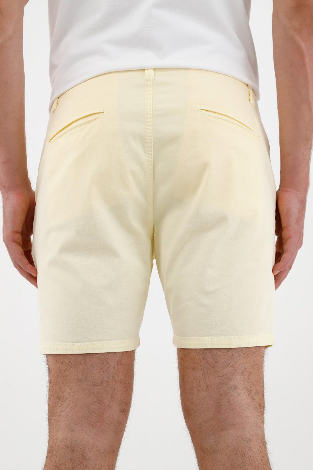 Men's Yellow Chino Shorts