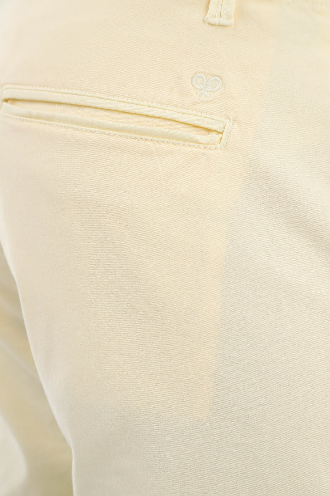 Men's Yellow Chino Shorts