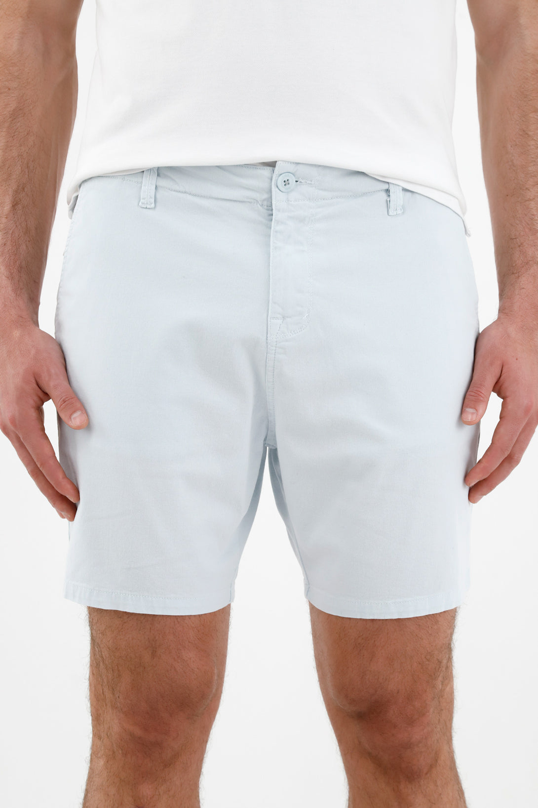 Men's Blue Chino Shorts