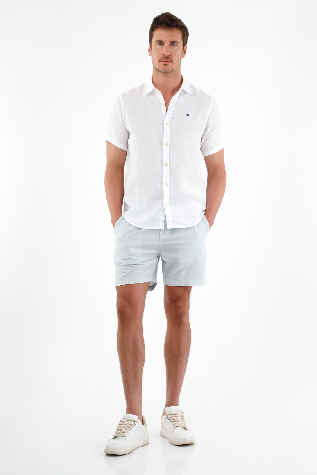 Men's Blue Bermuda Shorts