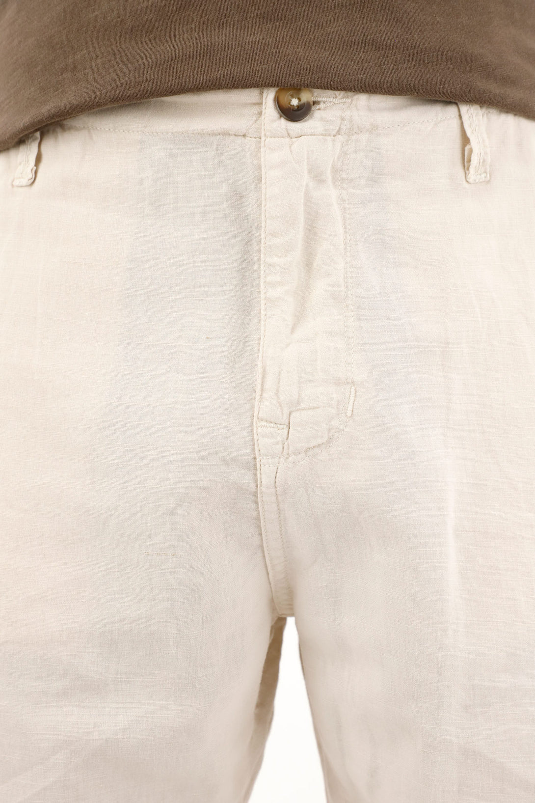 Men's Off-White Chino Shorts