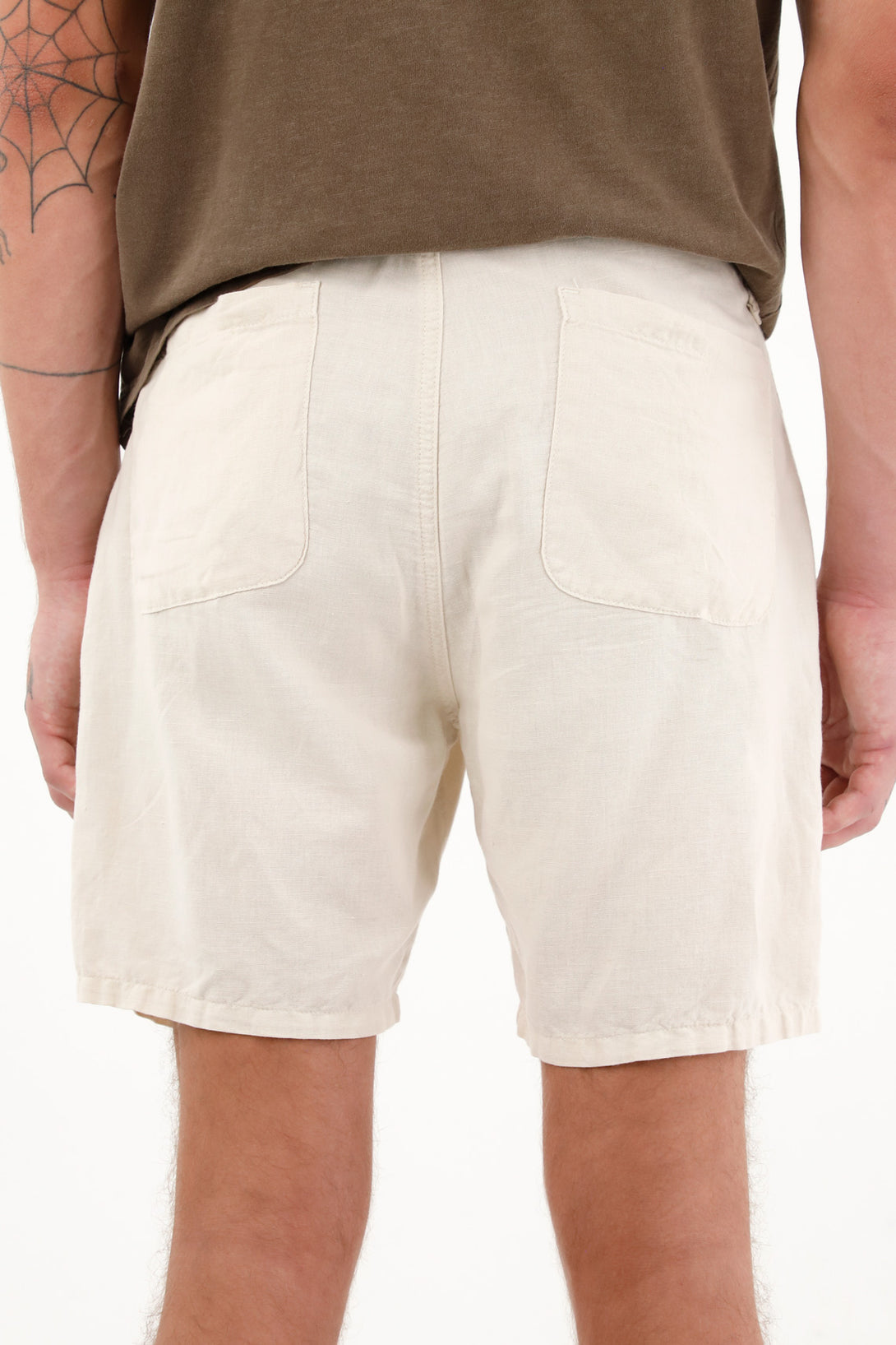 Men's Off-White Chino Shorts