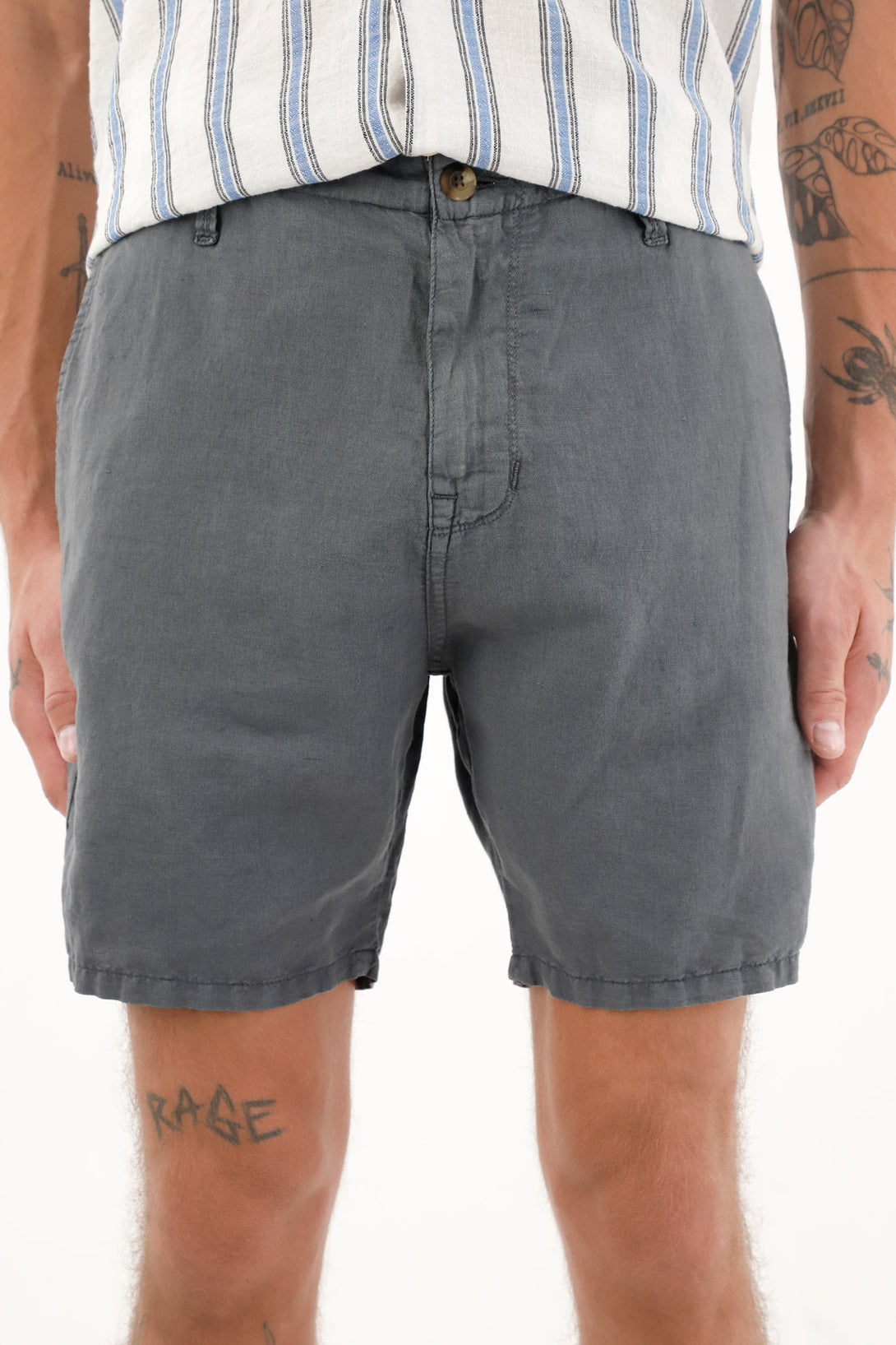 Men's Blue Chino Shorts