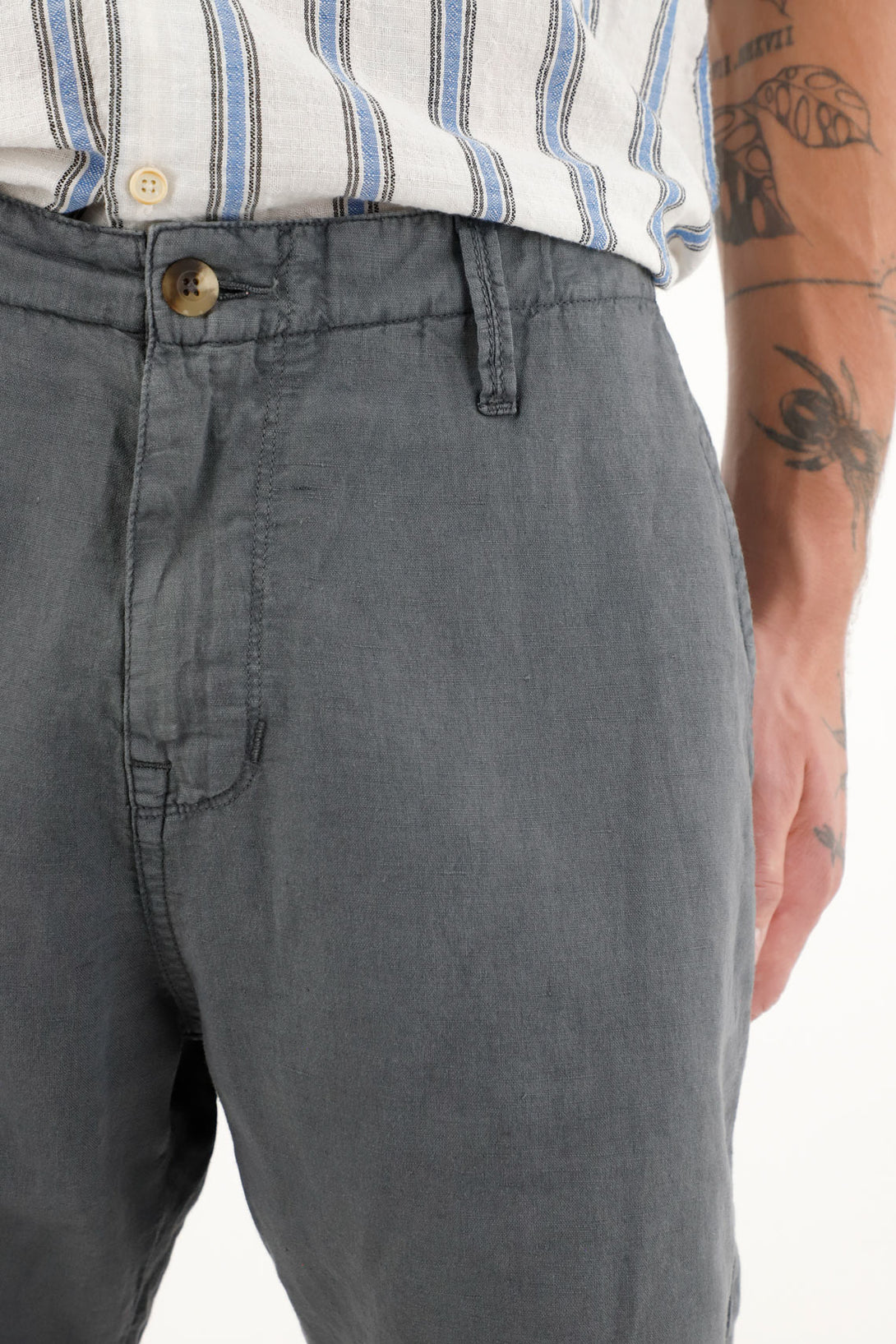 Men's Blue Chino Shorts