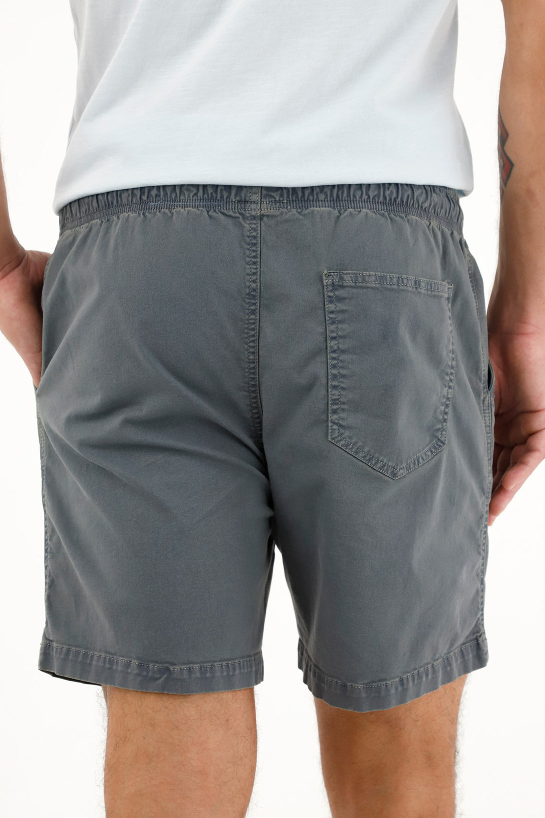 Men's Bermuda Shorts with Elastic Waist