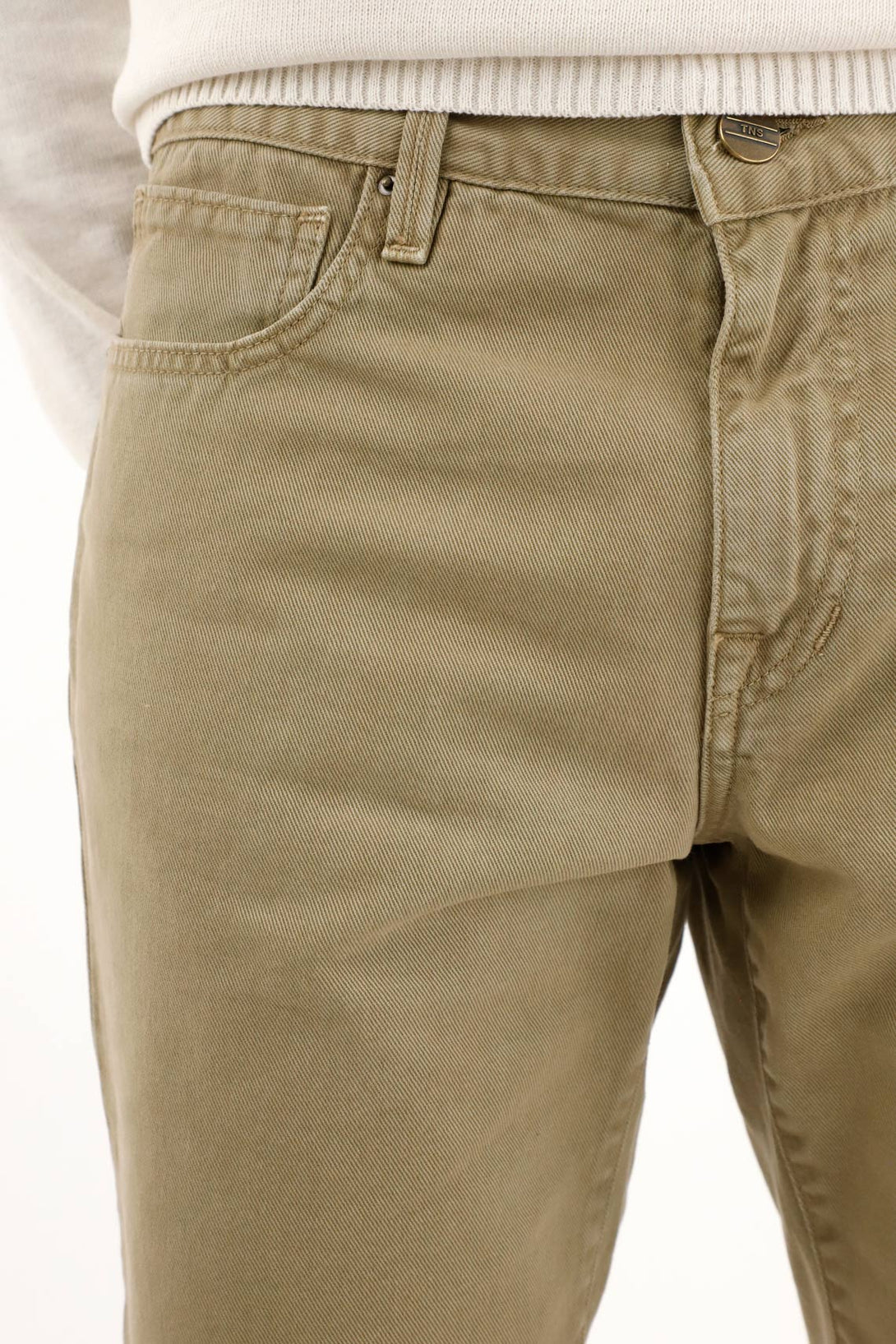 Men's Nudy Brown Five-Pocket Shorts