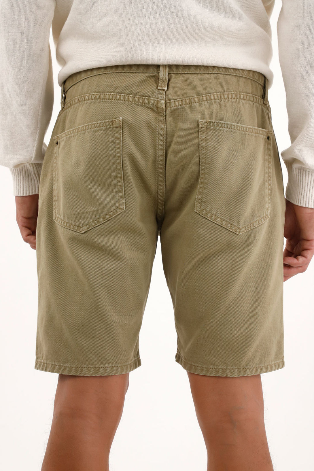 Men's Nudy Brown Five-Pocket Shorts