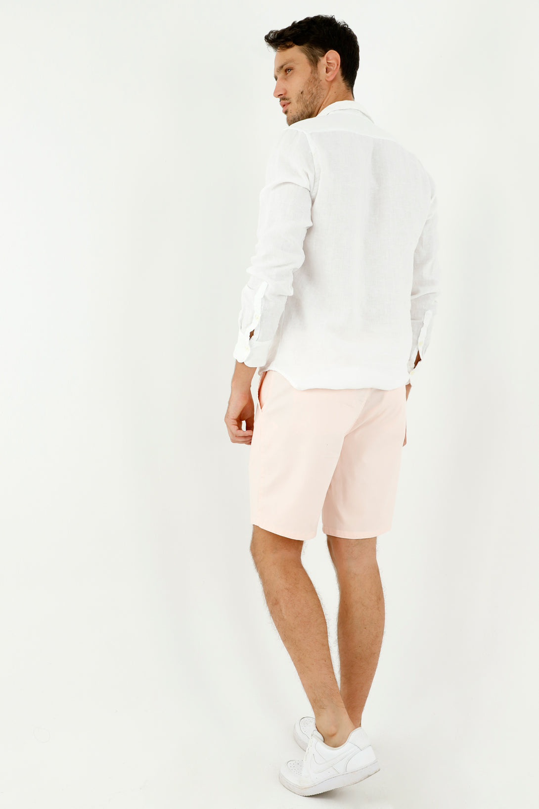 Men's Pink Bermuda Shorts