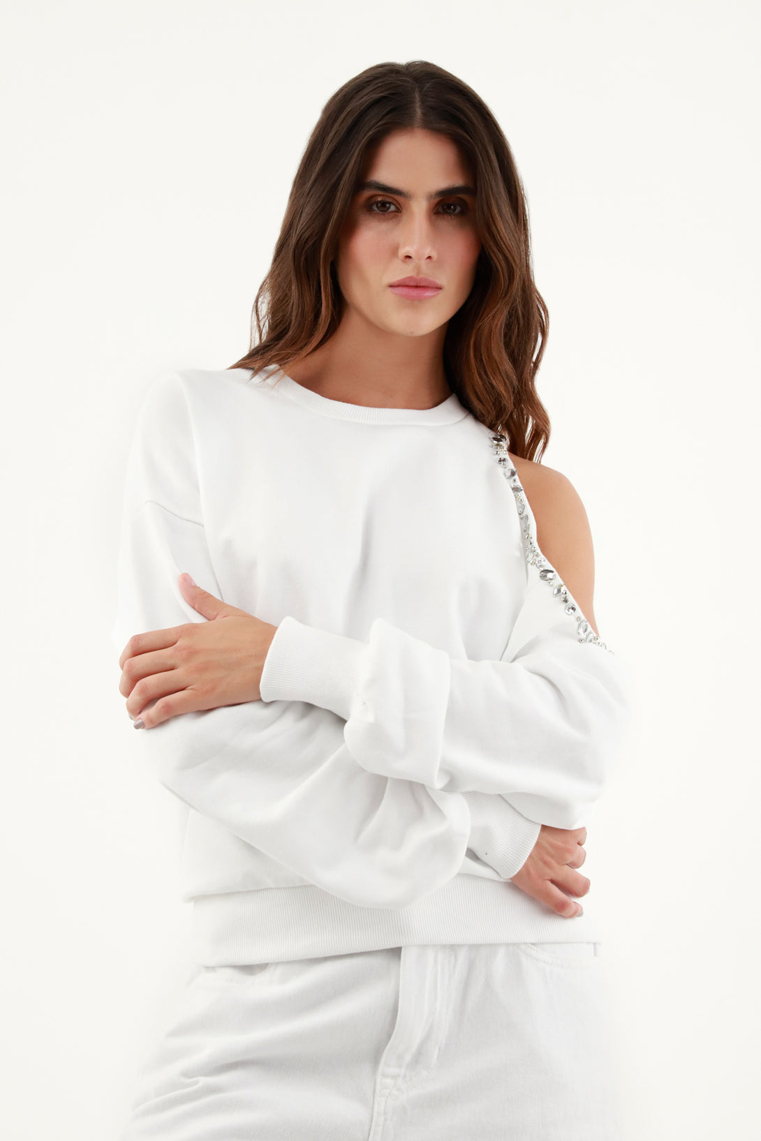 Women's White Sweater