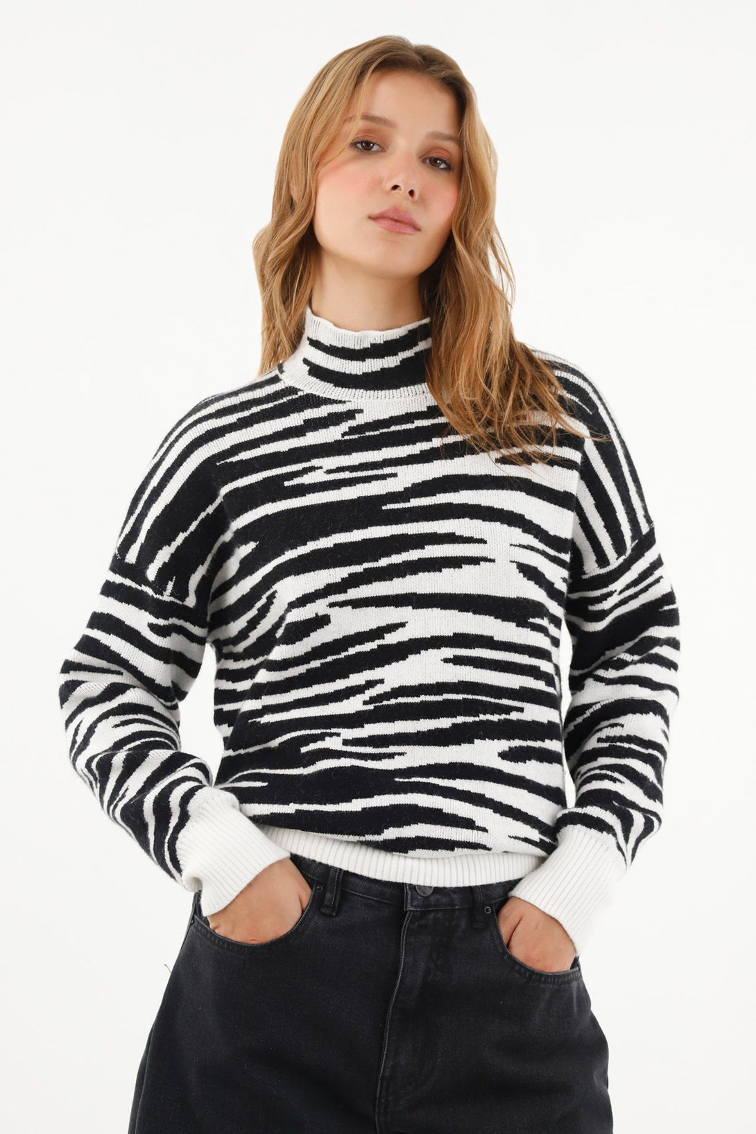 Women's Animal Print Sweater