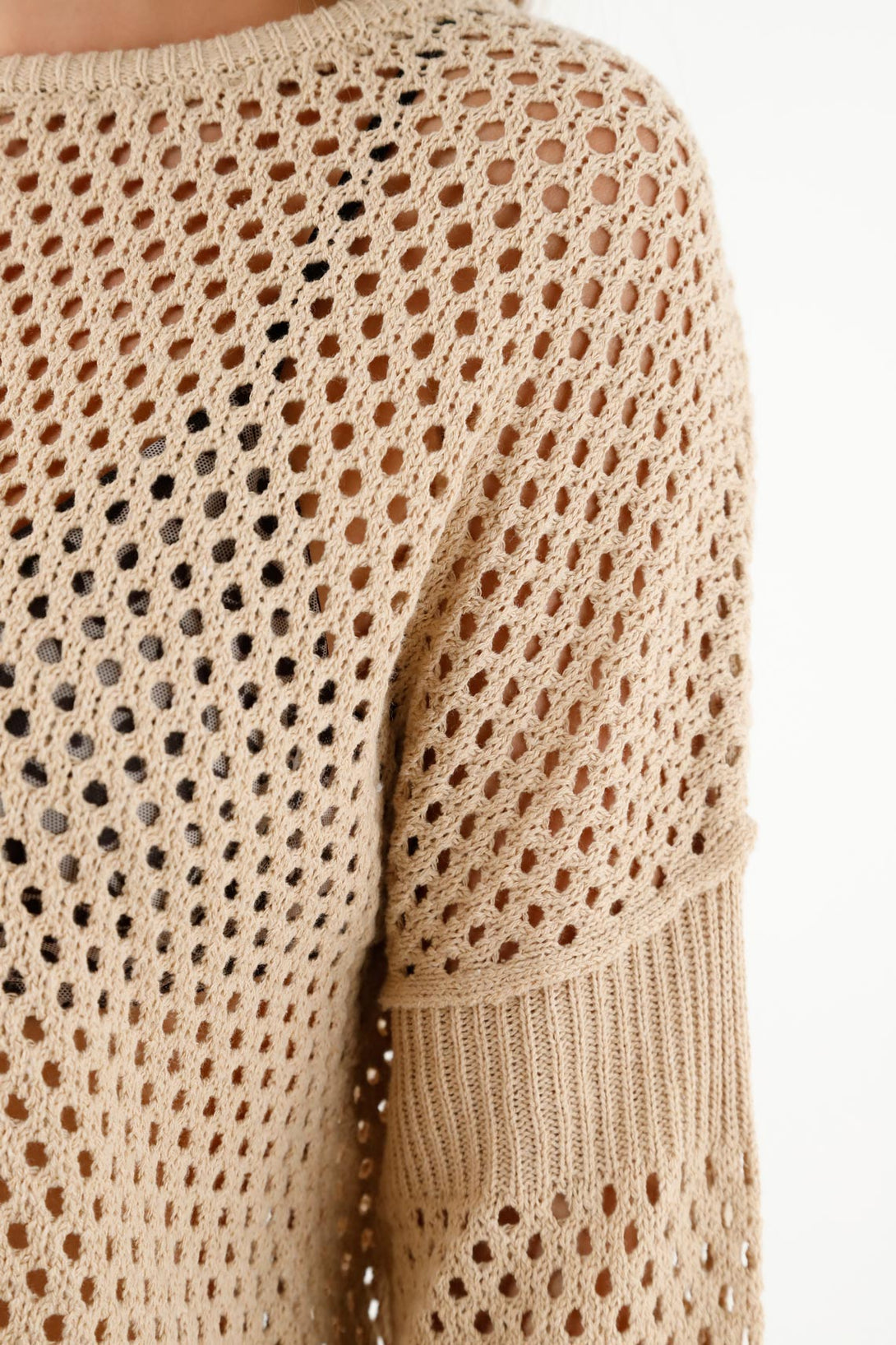 Women's Brown Knit Sweater