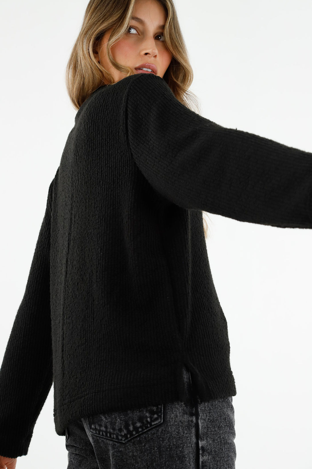 Women's Black Classic Sweater