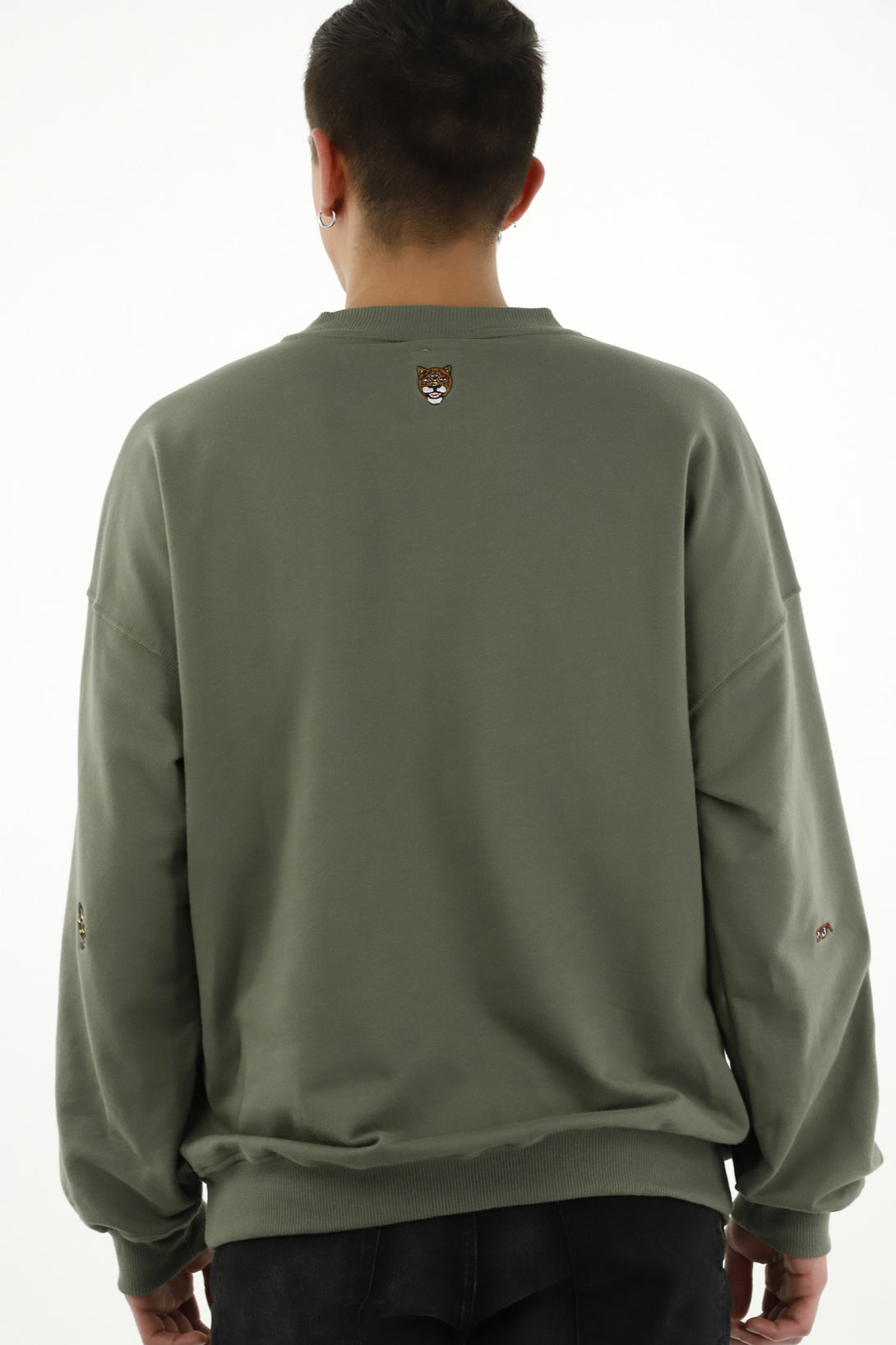 Unisex Oversized Green Sweater