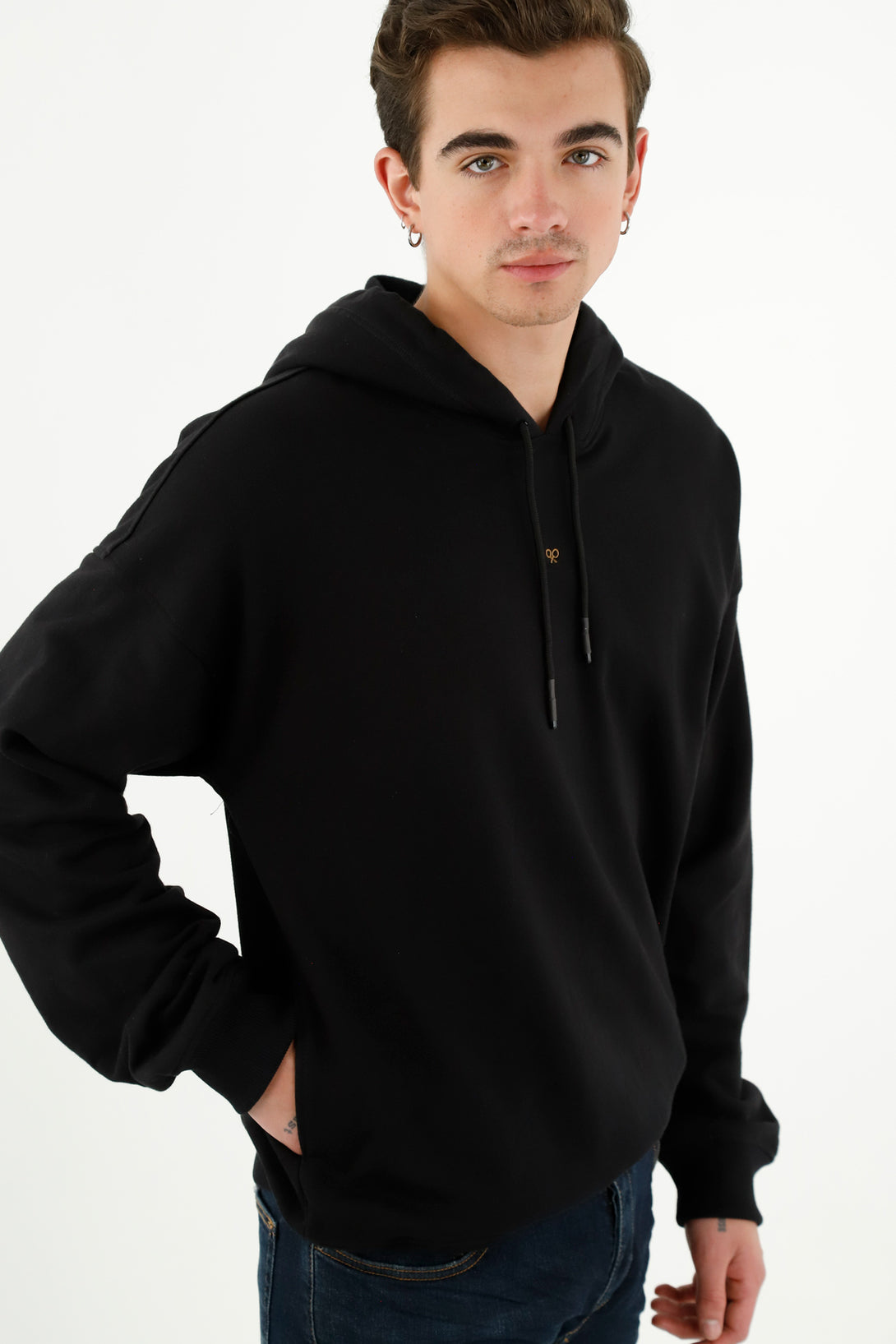 Men's Black Hoodie