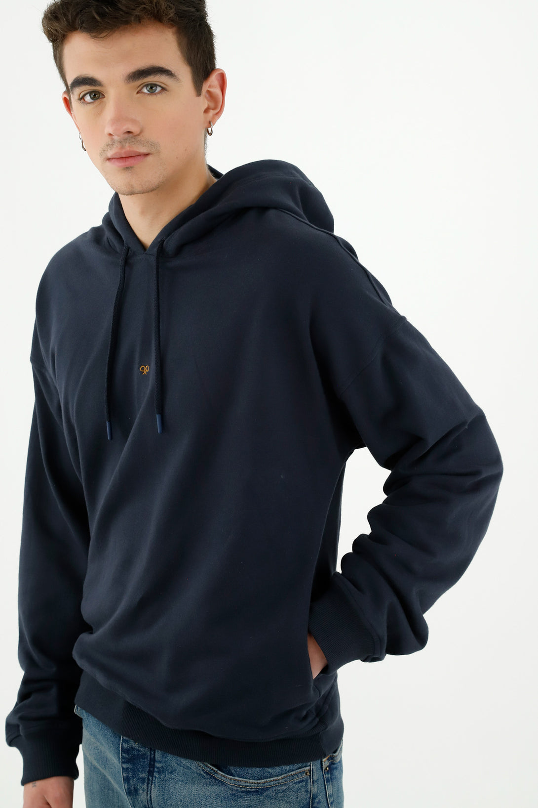 Men's Blue Hoodie