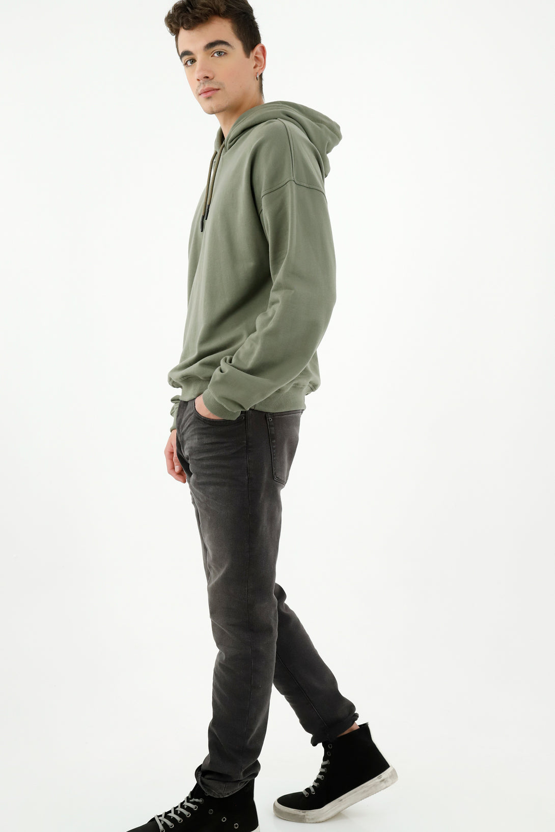 Men's Green Hoodie